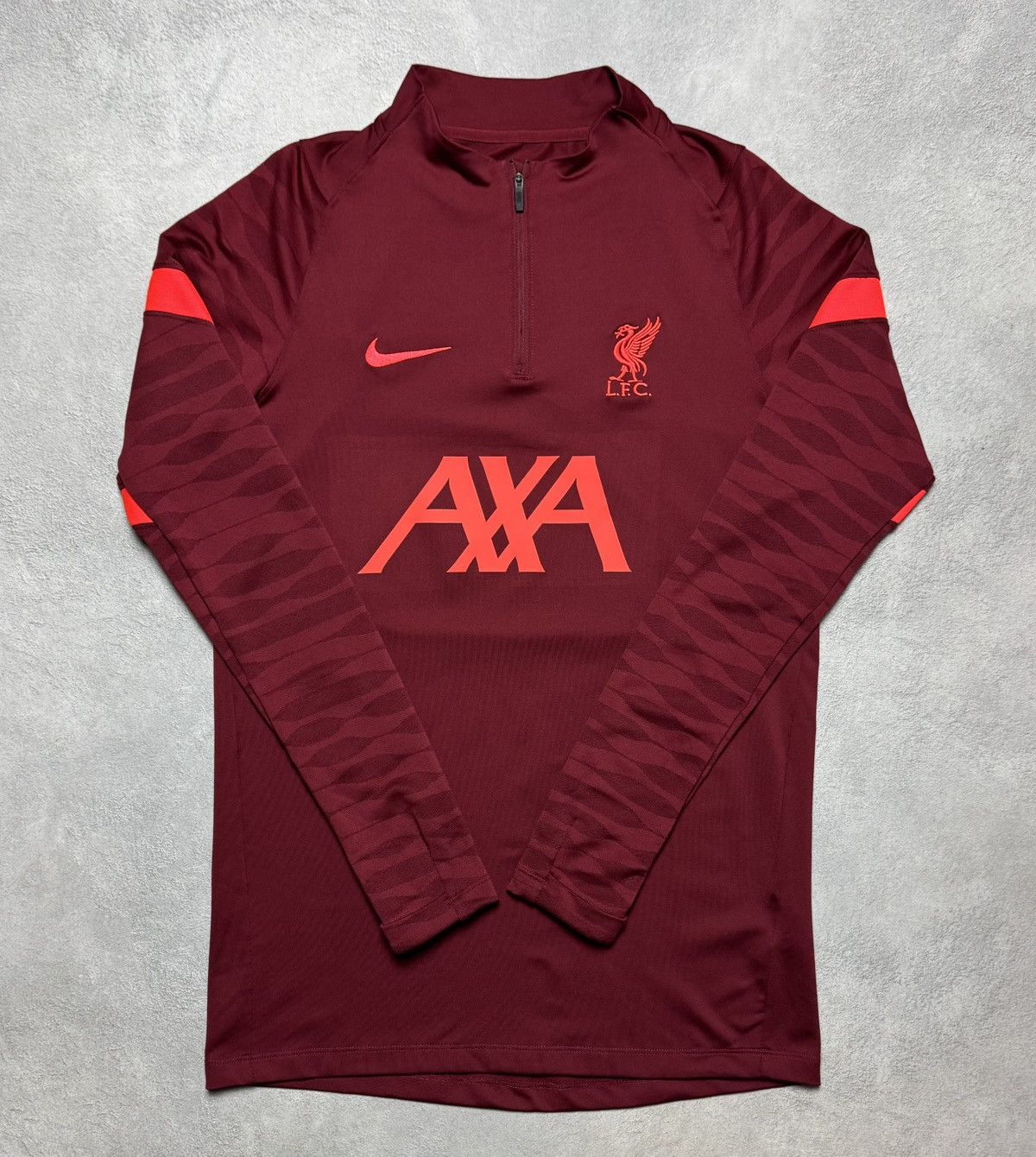 Nike Liverpool 2021 2022 Football Soccer 1/4 Zip Top Nike Size US S / EU 44-46 / 1 - 1 Thumbnail