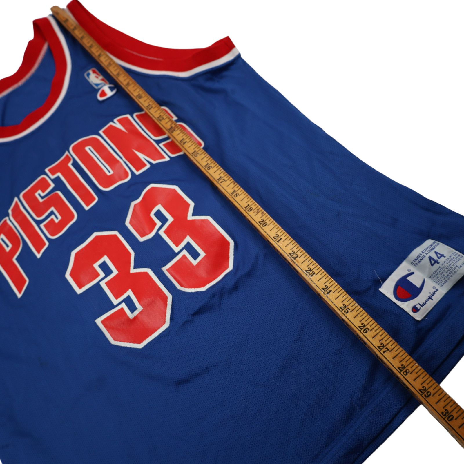 Champion × NBA × Vintage Vintage Champion Detroit Pistons #33 Grant Hill Jersey Size US L / EU 52-54 / 3 - 8 Thumbnail