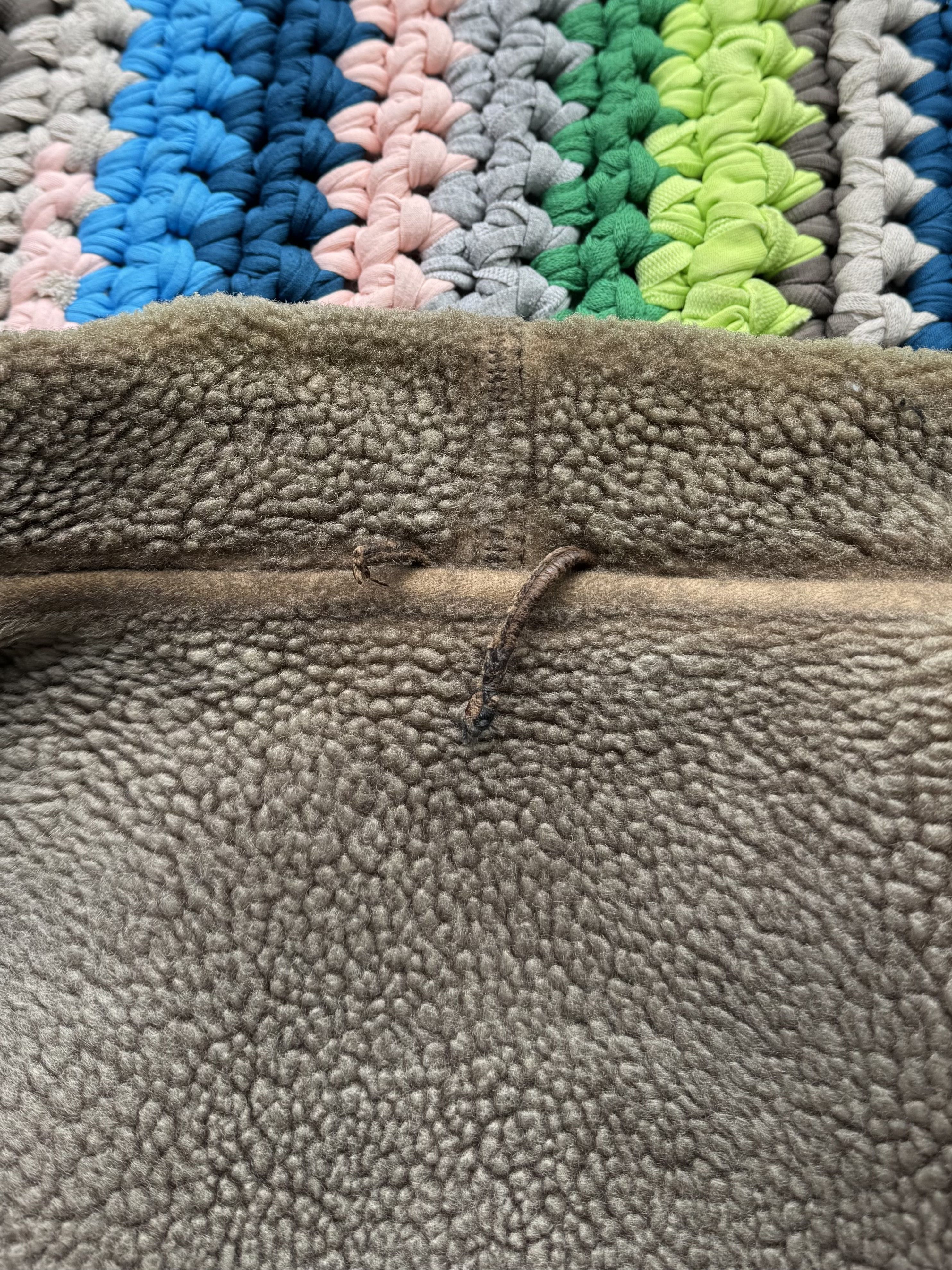 Japanese Brand Vintage Real Sheepskin Asymmetry Jacket (ET1)(D15) Size US M / EU 48-50 / 2 - 8 Thumbnail