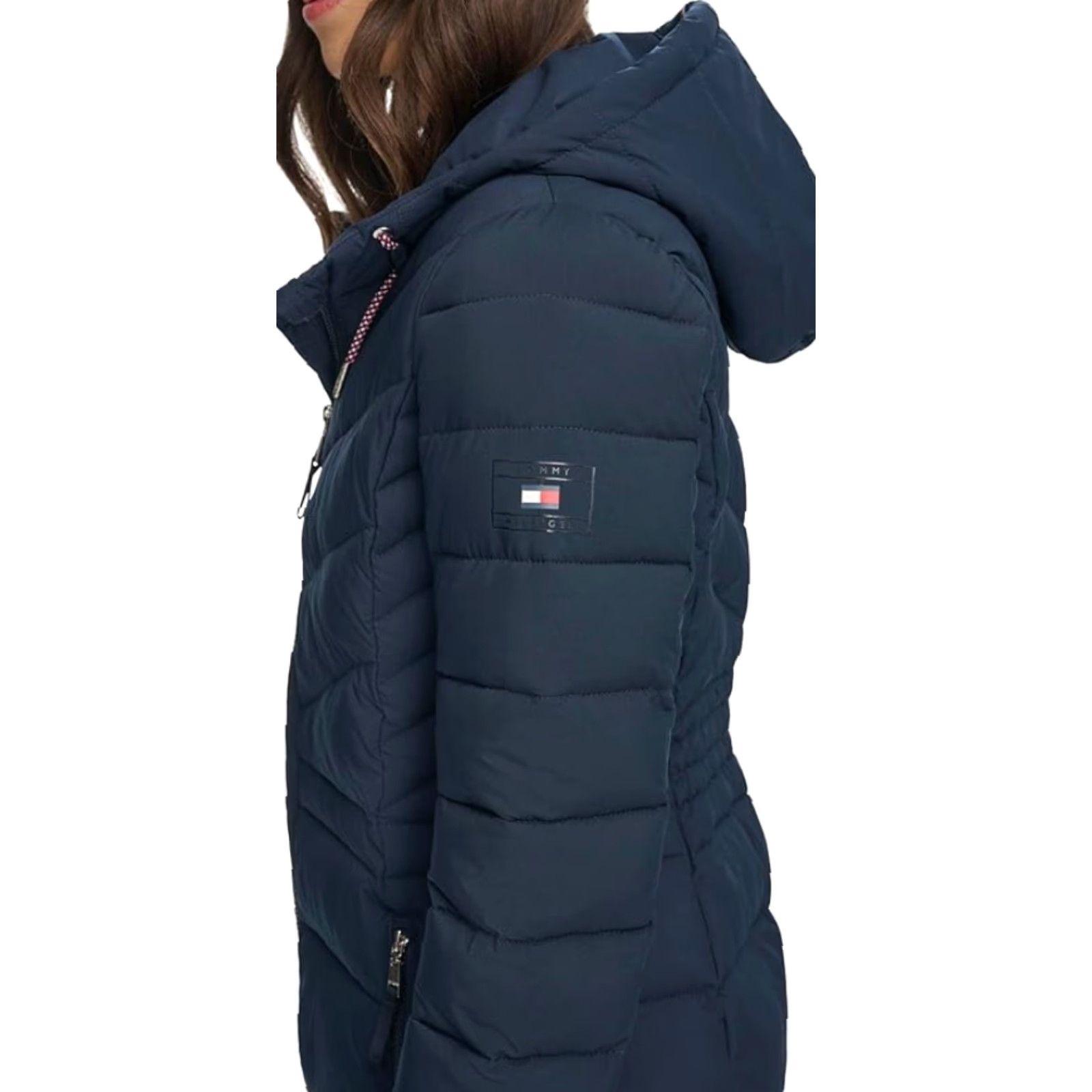 Tommy Hilfiger Tommy Hilfiger Women's Full Zip Long Jacket Shirt? Size S / US 4 / IT 40 - 4 Thumbnail