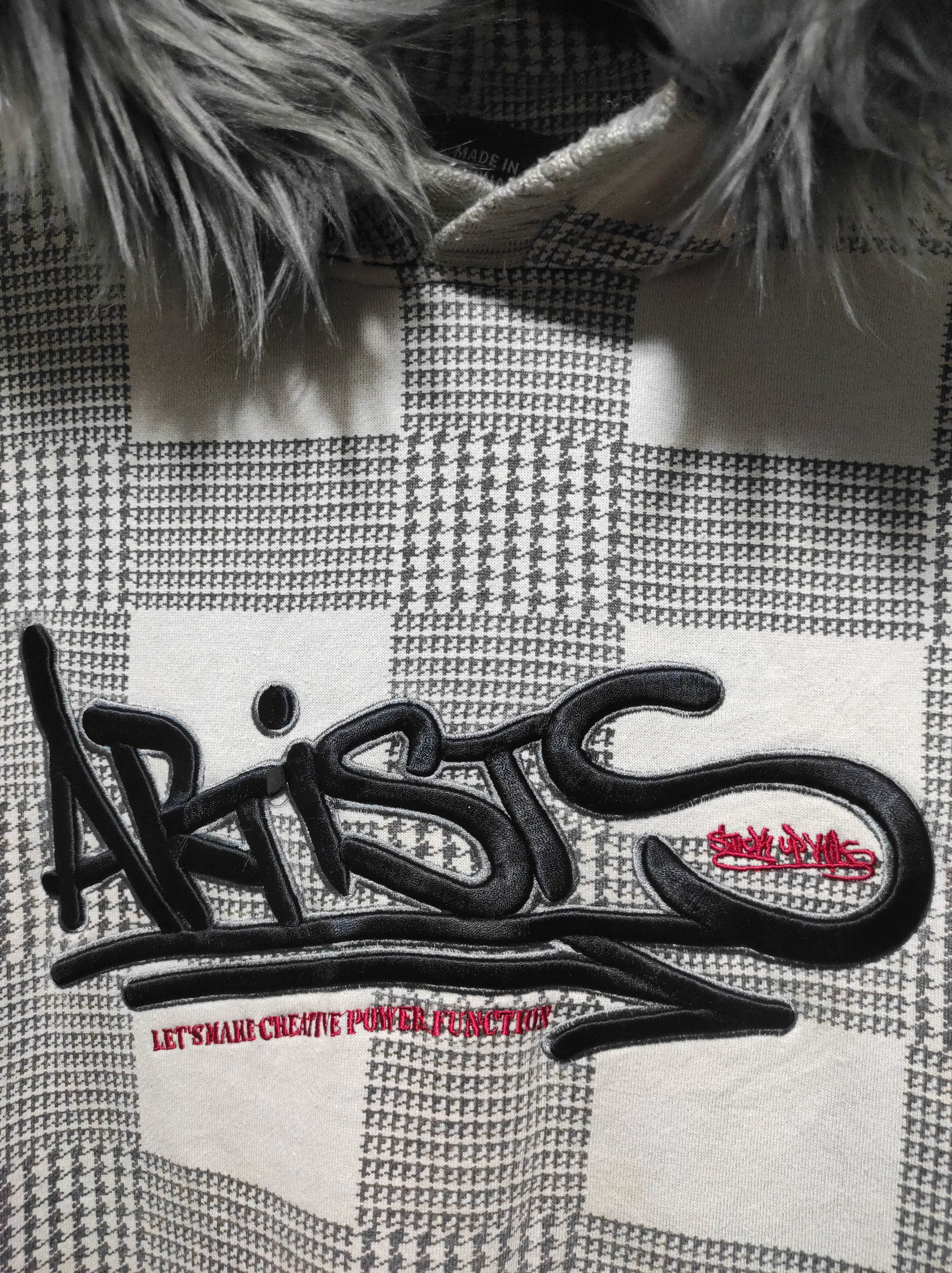 Hysteric Glamour AB-TECH Sports Embroidery Spell Out Fur hoodie Size US L / EU 52-54 / 3 - 4 Thumbnail