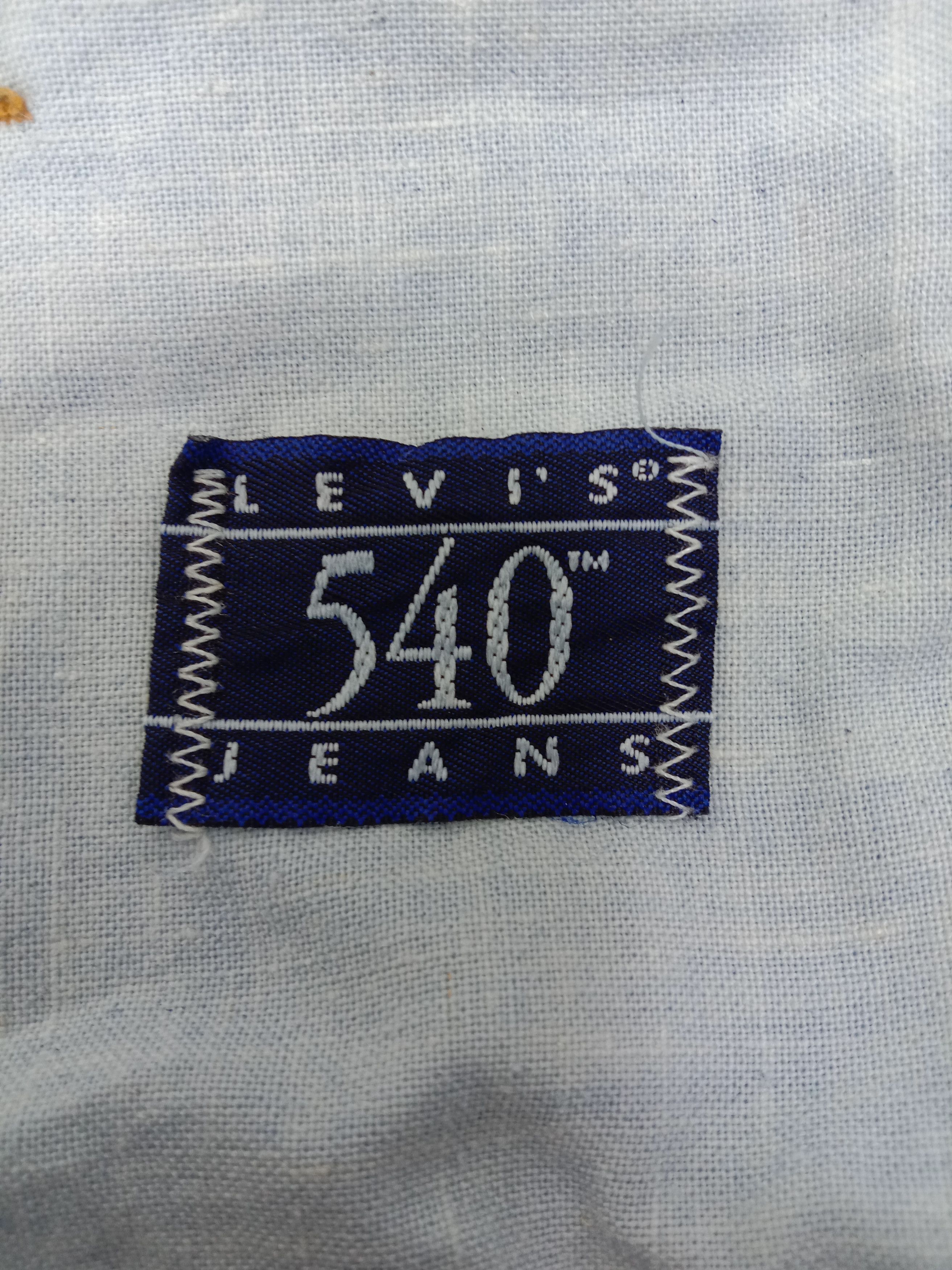 Levi's Vintage 90s Levi's 540 Acid Wash Jeans Oversized Denim Size US 44 / EU 60 - 11 Thumbnail