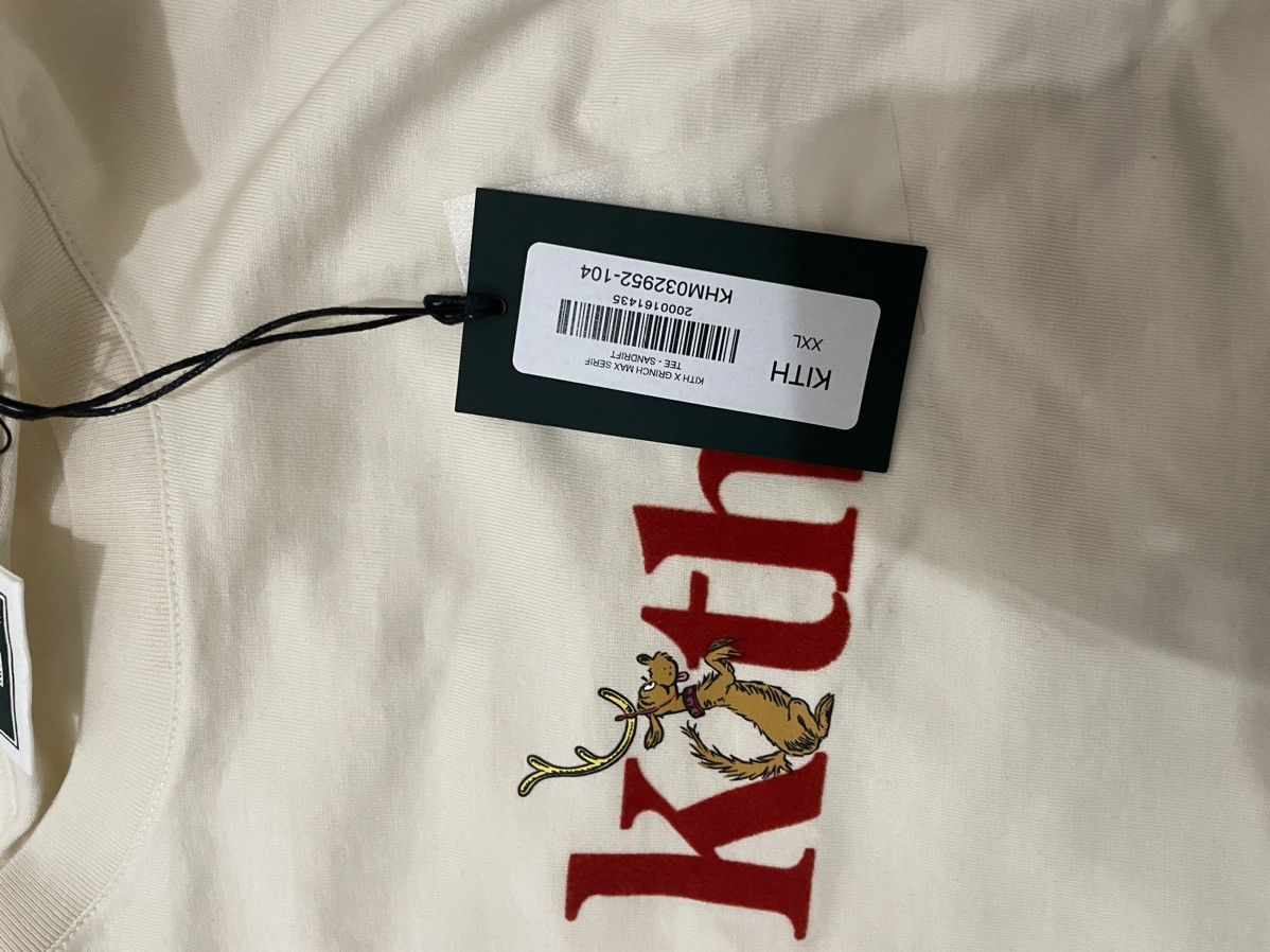 Kith Kith For The Grinch Max Serif Tee size XXL brand new in Size US XXL / EU 58 / 5 - 5 Thumbnail