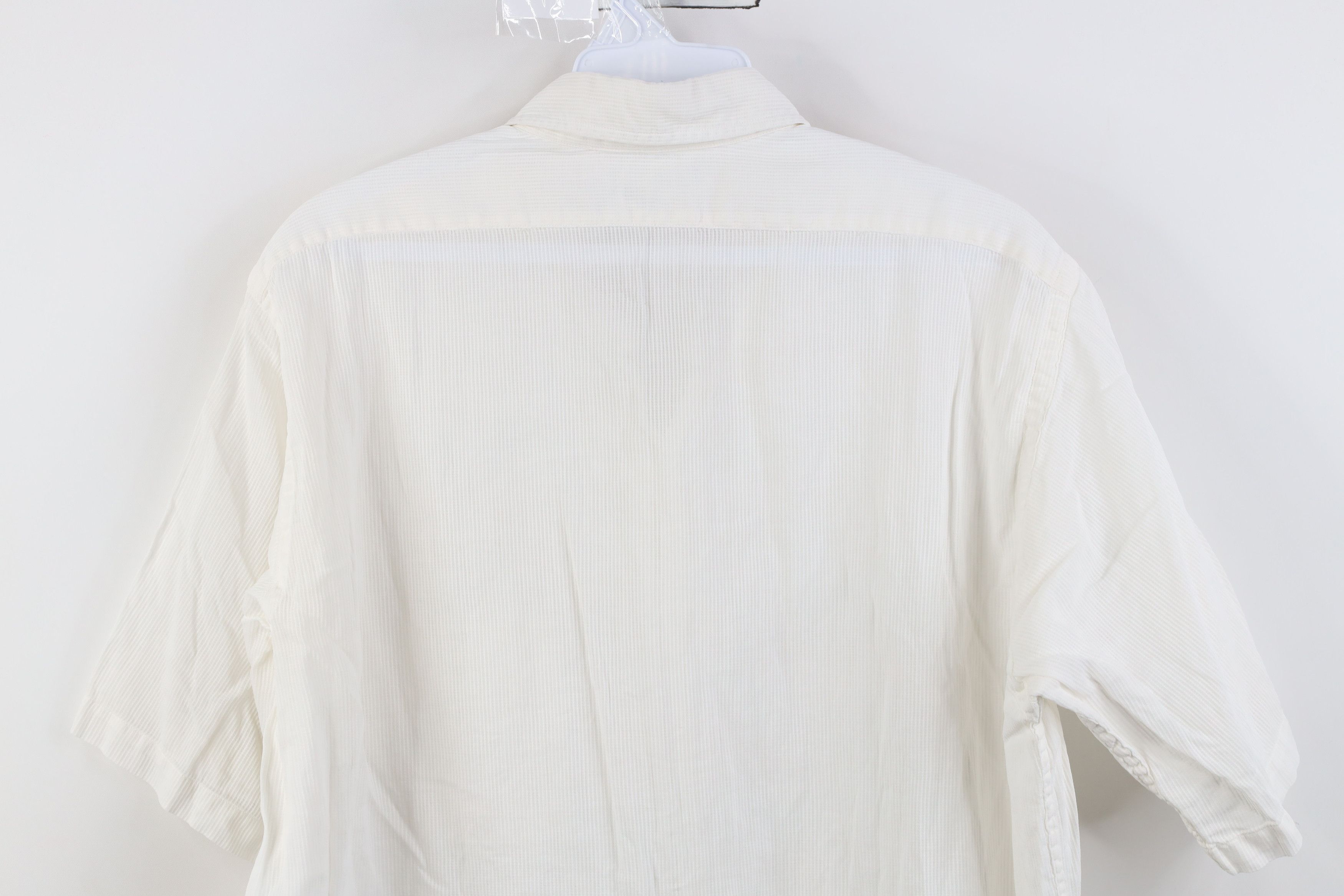 Vintage Vintage 50s Pearl Sheer Thermal Knit Button Shirt White USA Size US M / EU 48-50 / 2 - 10 Thumbnail