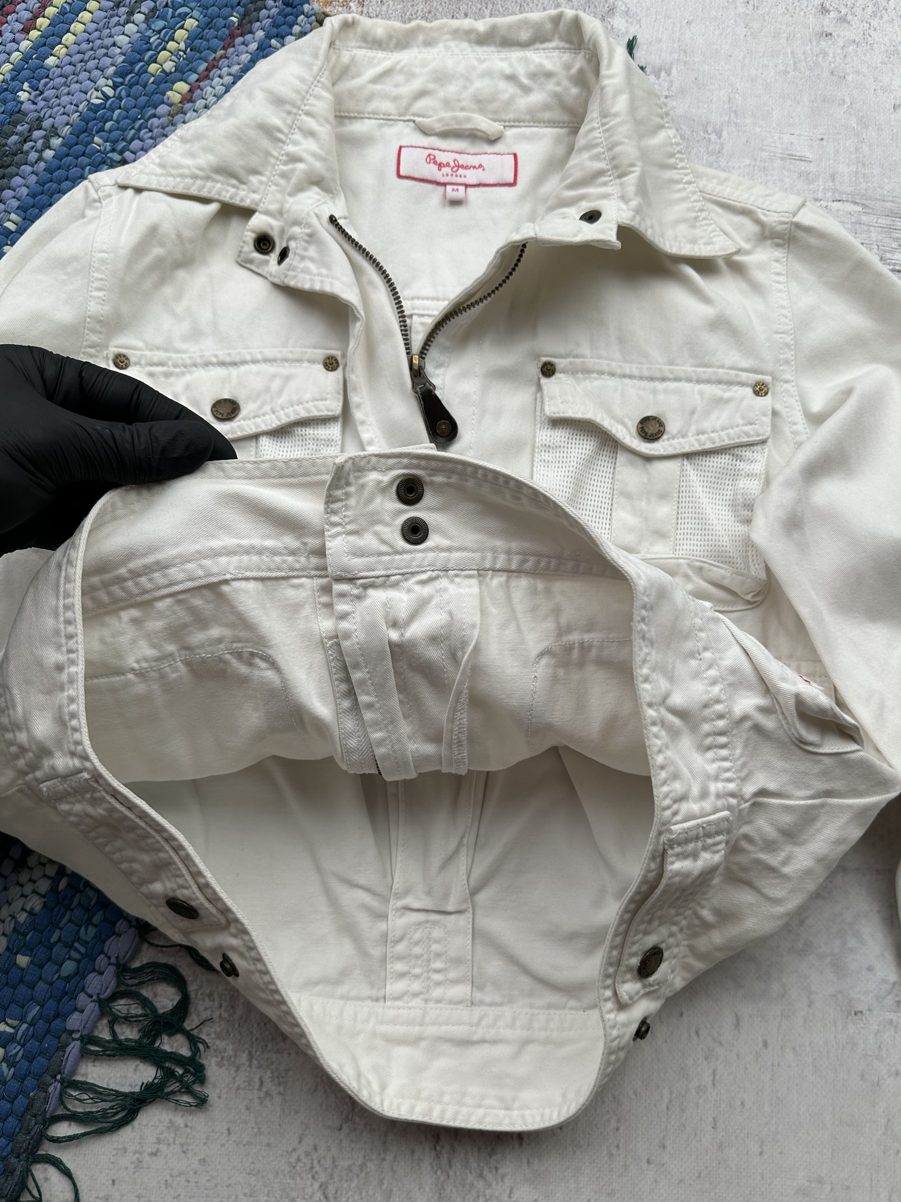 Japanese Brand Vintage Cropped Jacket A348(34)D15 Size M / US 6-8 / IT 42-44 - 4 Thumbnail