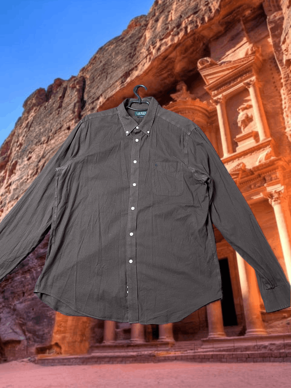 Lauren Ralph Lauren Y2K shirt Lauren Ralph Lauren Vintage streetwear Size US L / EU 52-54 / 3 - 1 Thumbnail