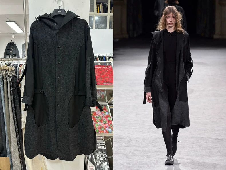 Yohji Yamamoto Yohji Yamamoto 23Aw Show Reversible Print Coat 2503-Nextarr Size US M / EU 48-50 / 2 - 2 Thumbnail