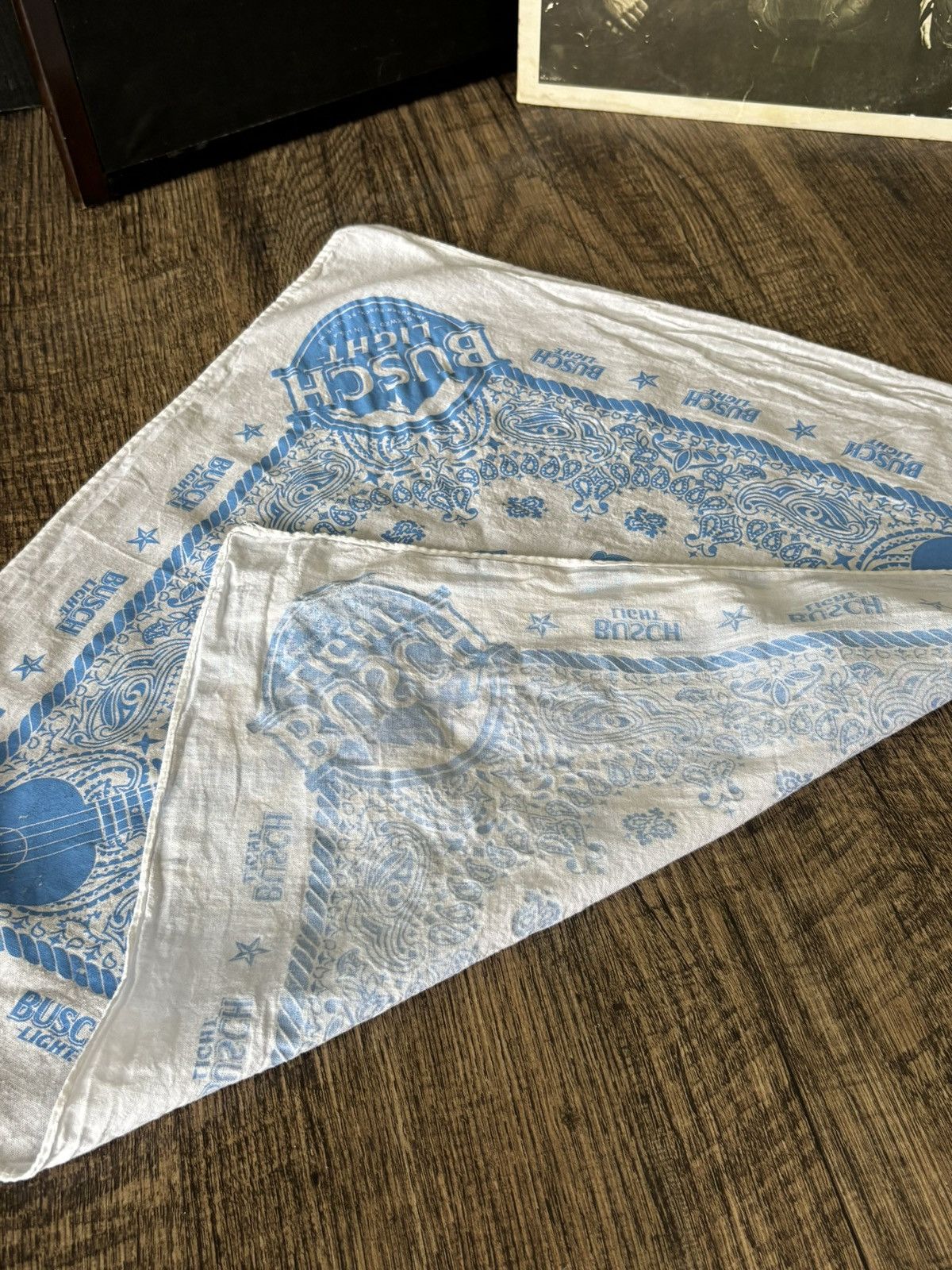 Vintage Vintage Busch Light Beer Bandana Size ONE SIZE - 3 Thumbnail