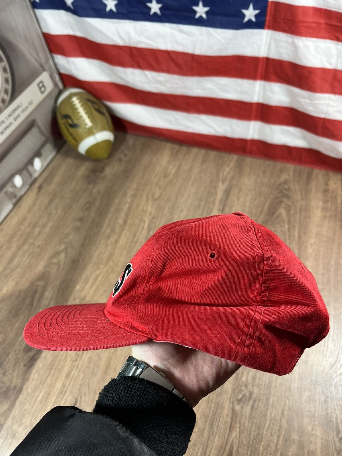 Vintage Vintage Starter Chicago Bulls 90s Hat Cap Size ONE SIZE - 4 Thumbnail