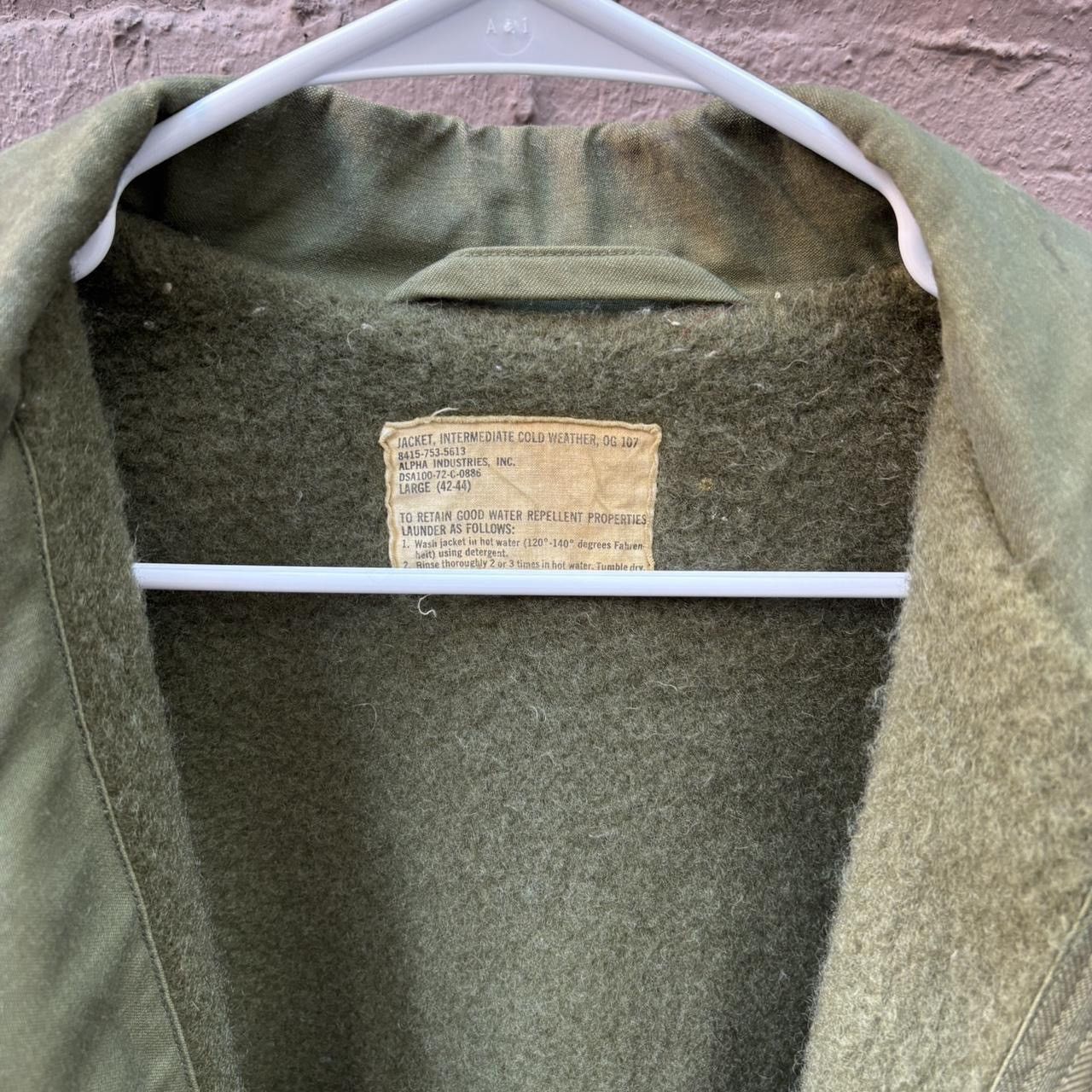 Alpha Industries Vintage 60s Alpha industries US Navy “Foss” A-2 Deck Jacket Size US L / EU 52-54 / 3 - 5 Thumbnail