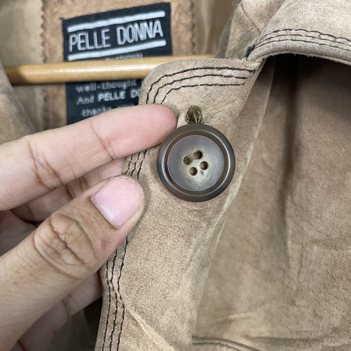 Other Pelle Donna Leather Jacket Size L / US 10 / IT 46 - 14 Thumbnail