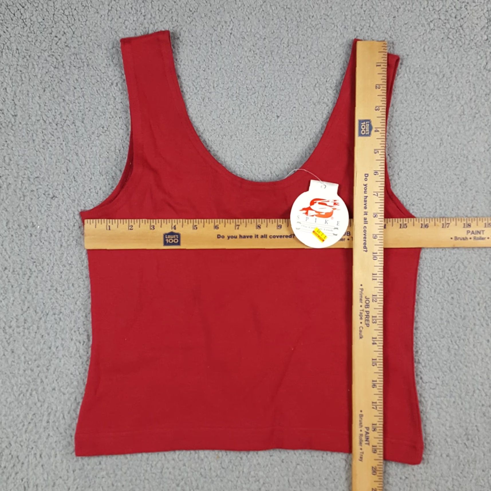 Vintage VINTAGE Spike Sports Red Athletic Gym Tank Top Women's Size Large Sleeveless Stretch 90s Sports Retro Size L / US 10 / IT 46 - 5 Thumbnail