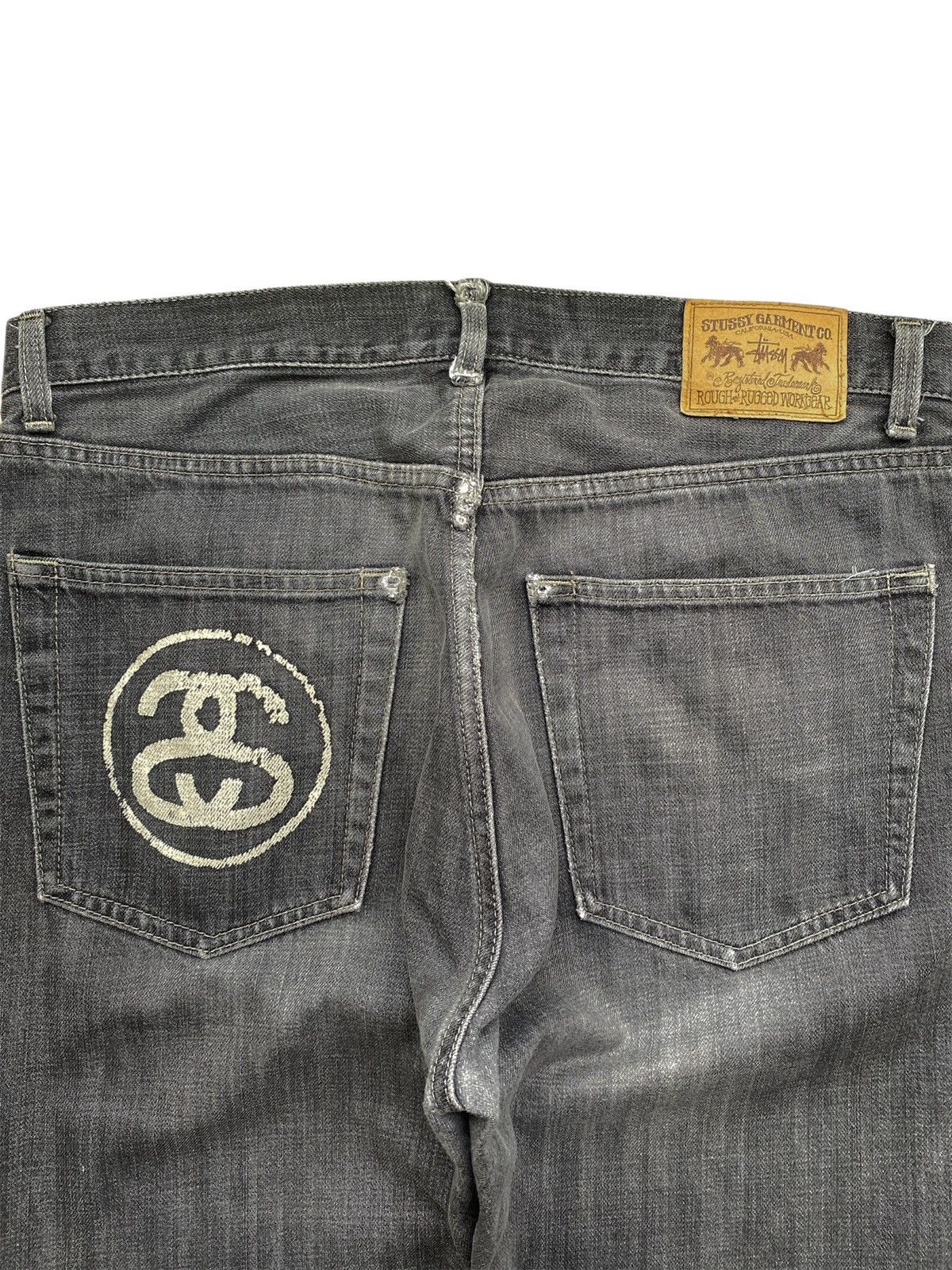Stussy vintage stussy denim jeans Size US 34 / EU 50 - 2 Thumbnail