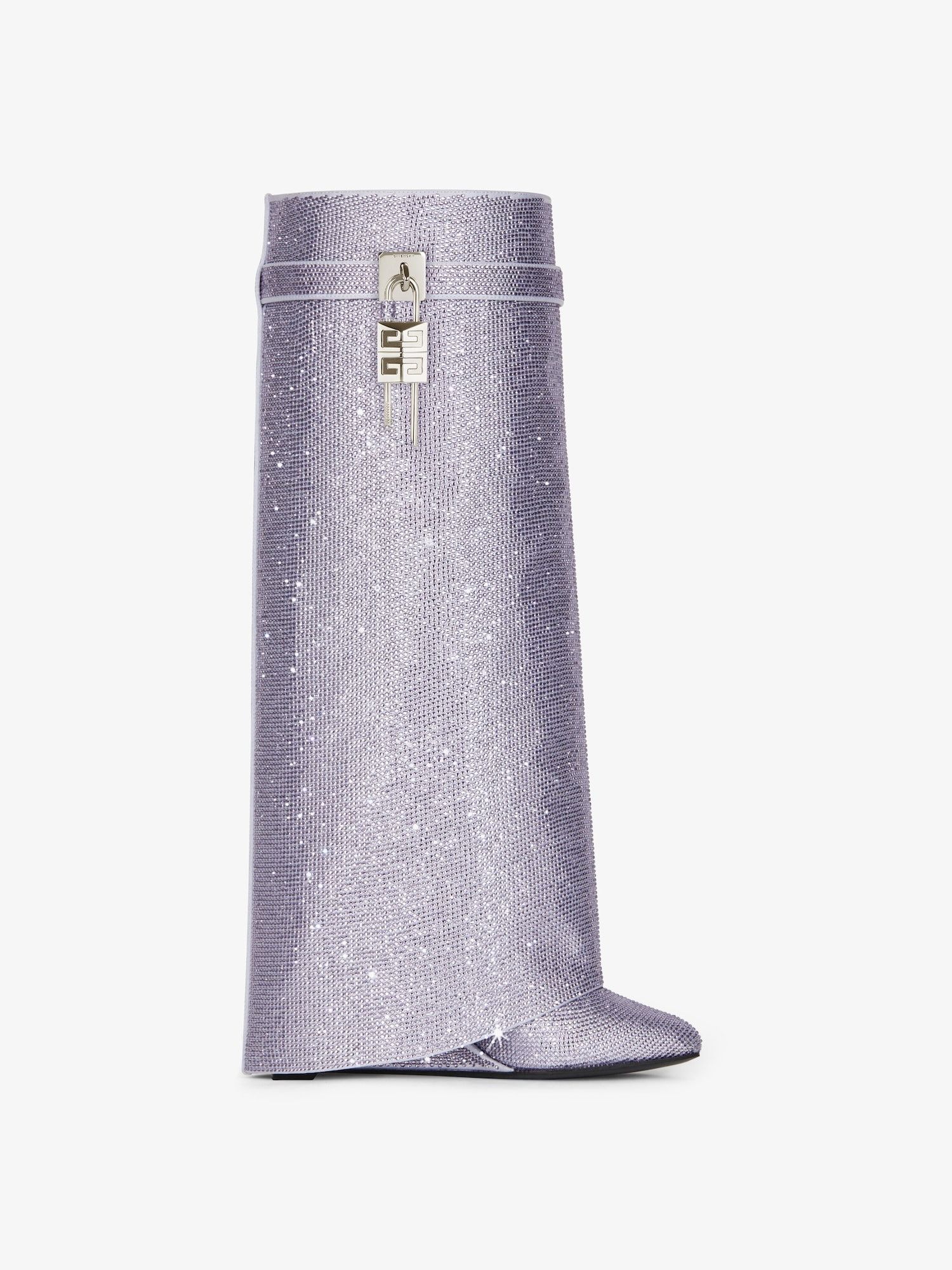 Givenchy Shark Lock Pant Boots 90mm in lavender Size US 12 / IT 42 - 1 Thumbnail