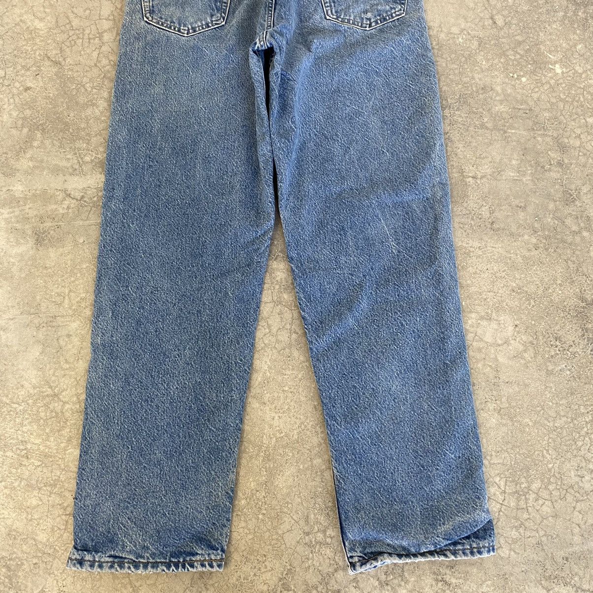 Carhartt VTG Carhartt Blanket Lined Relaxed Fit Blue Jeans Size US 35 - 18 Thumbnail