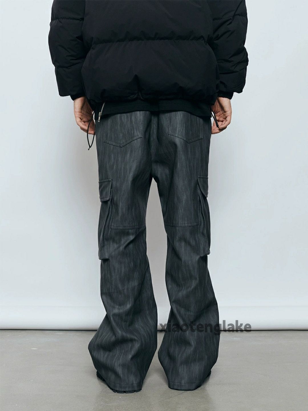 Designer × Japanese Brand × Vintage utility military pleated loose baggy flared cargo pants Size US 34 / EU 50 - 3 Thumbnail