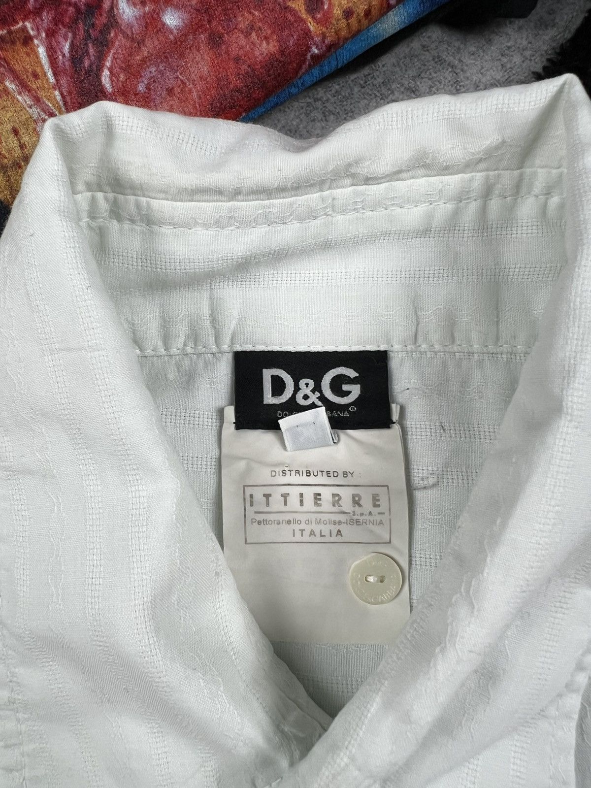 Dolce & Gabbana Vintage Luxury Dolce&Gabbana Button Up Old Money Y2K Shirt Size US L / EU 52-54 / 3 - 7 Thumbnail