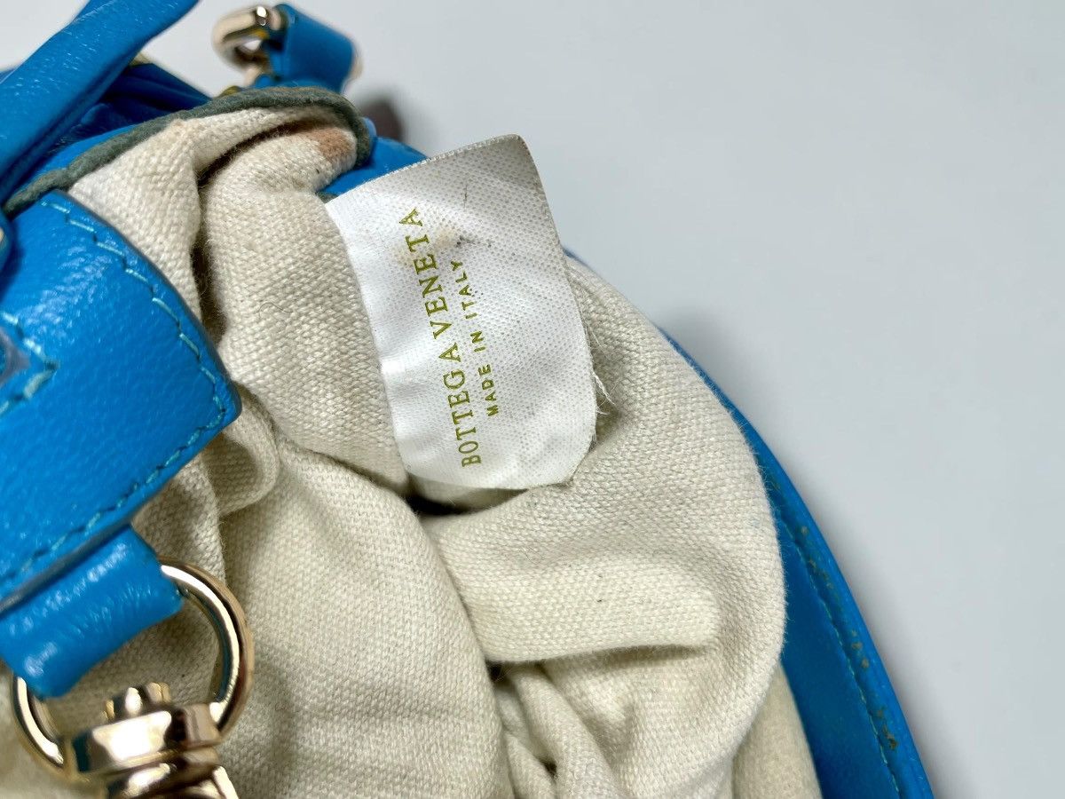 Bottega Veneta Bottega Veneta Two-Tone Blue&Yellow Intrecciato Leather Bag Size ONE SIZE - 4 Thumbnail