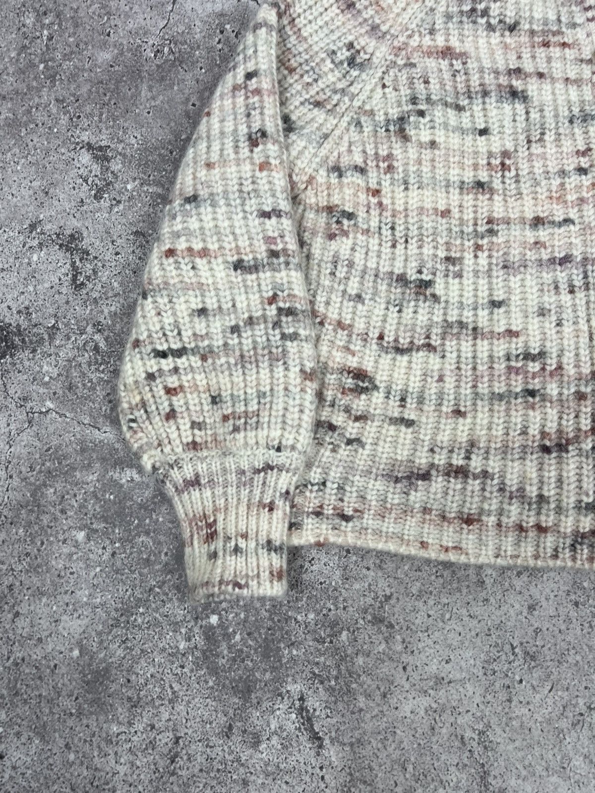 Sezane Sezane Alpaca Cardigan Sweater Beige Size L / US 10 / IT 46 - 7 Thumbnail