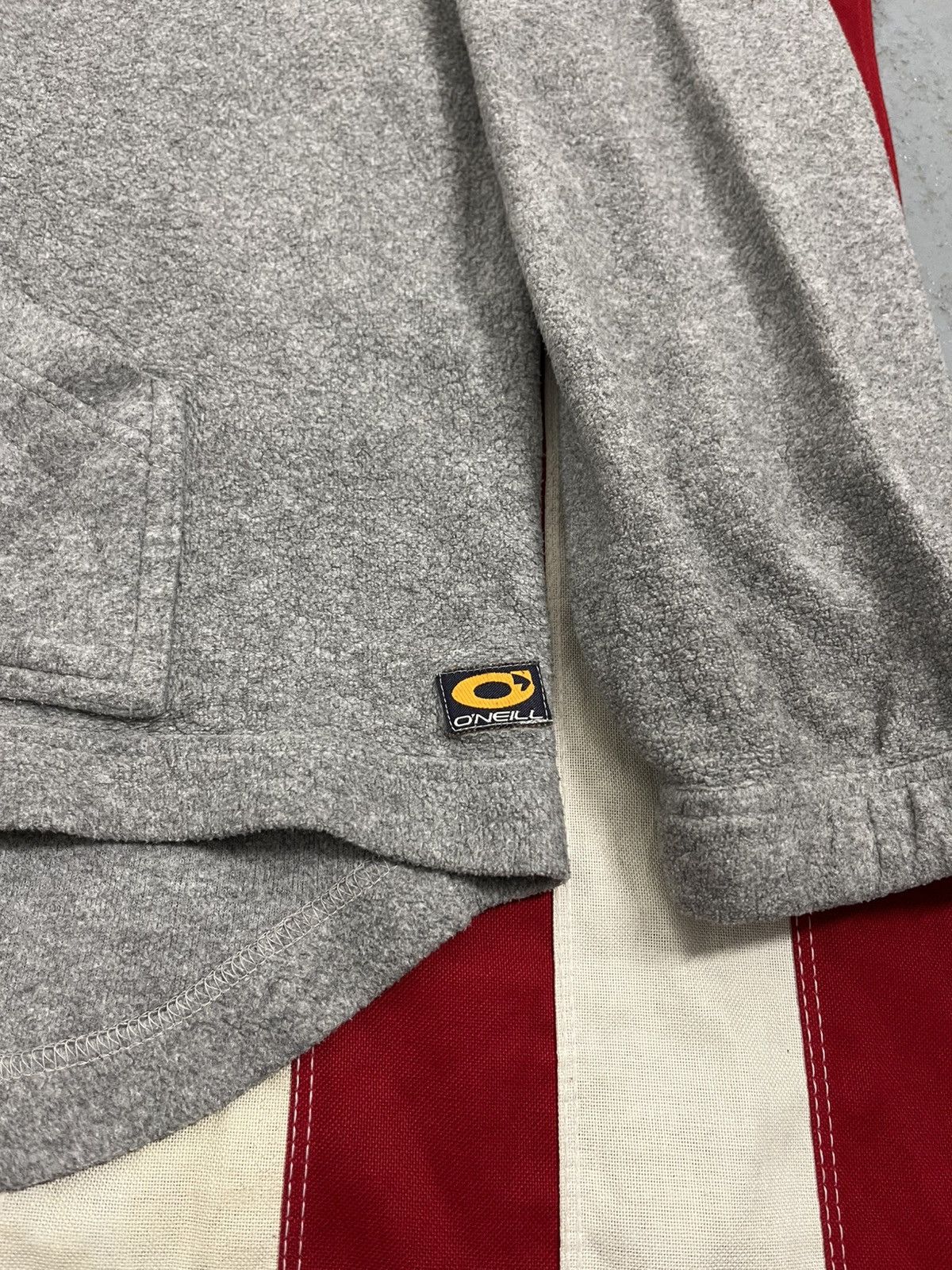 O'Neill Vintage O'Neill Sportswear Gray Hoodie Pullover Casual Size US L / EU 52-54 / 3 - 3 Thumbnail