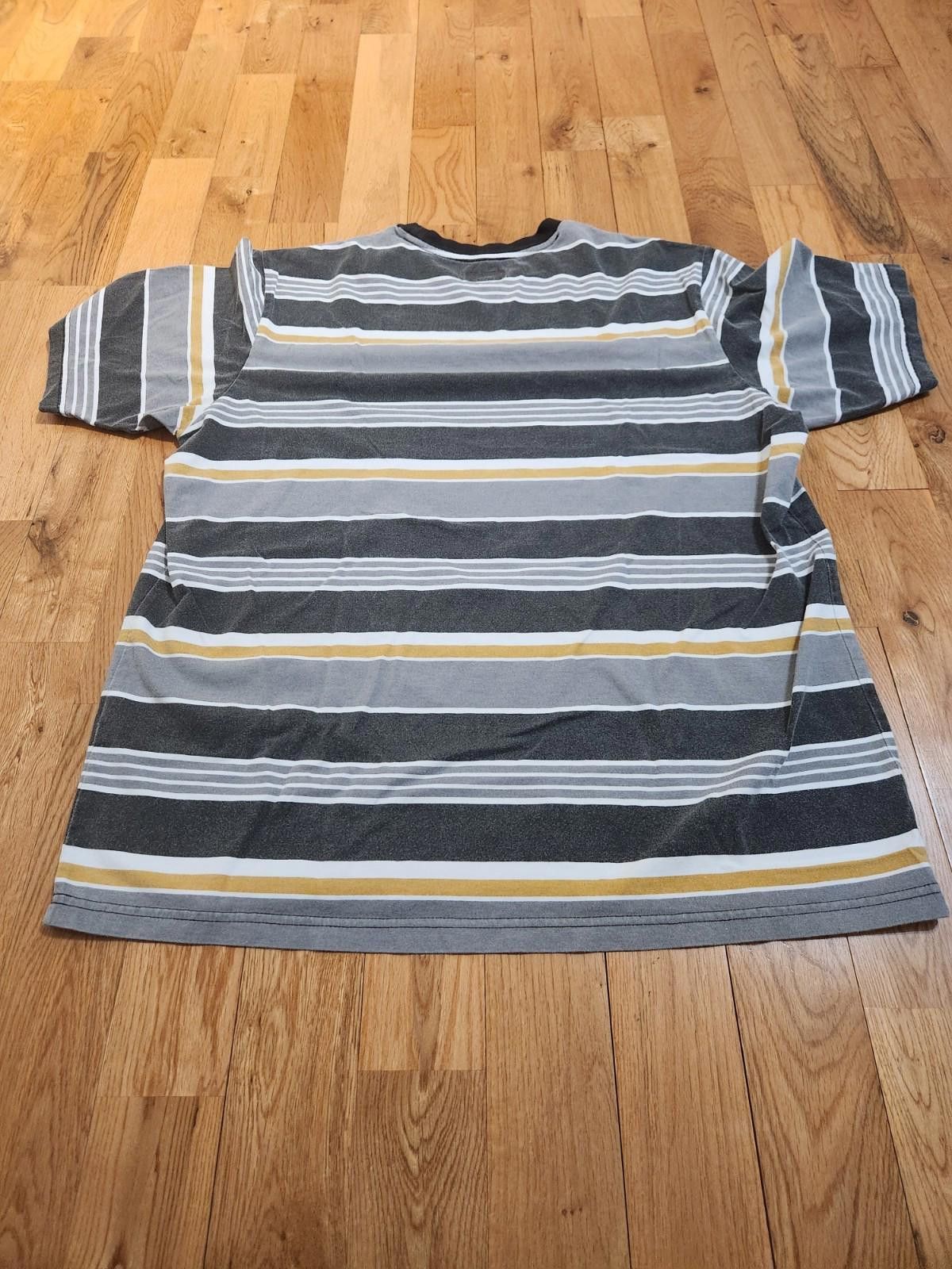 Supreme Supreme Striped T-Shirt Black & Gold Men's Large Size US L / EU 52-54 / 3 - 4 Thumbnail