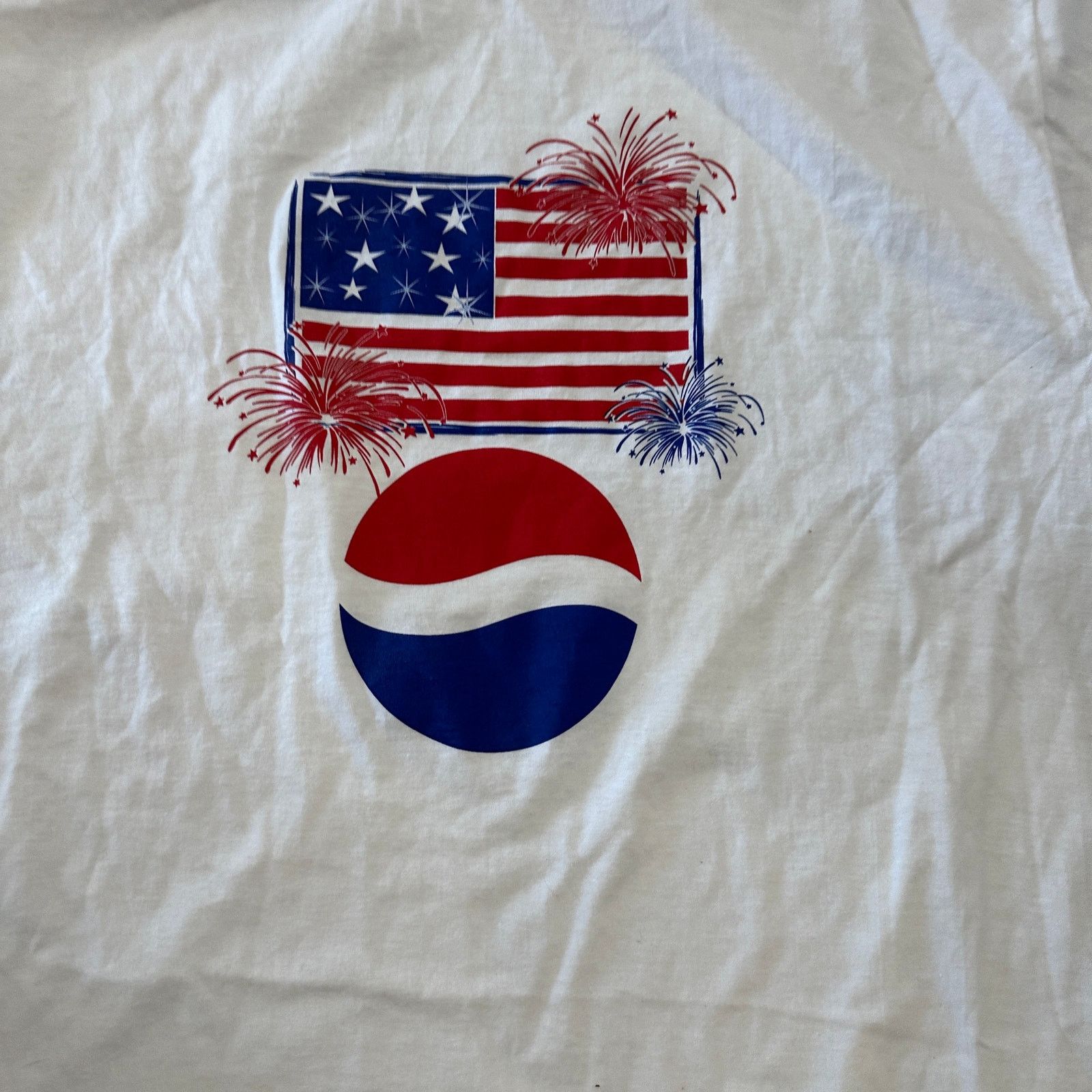 Jerzees Jerzees x Pepsi Vintage USA American Flag and Pepsi Logo XL Size US XL / EU 56 / 4 - 4 Thumbnail