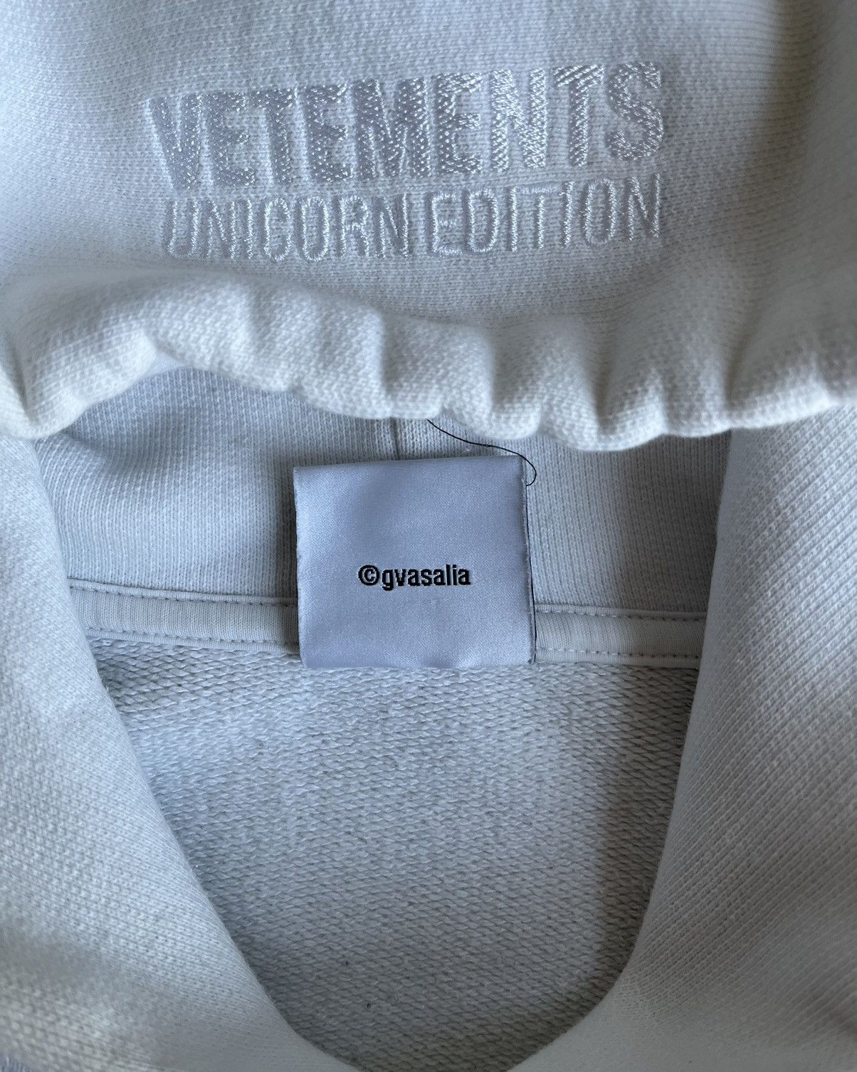 Vetements Vetements Double Unicorn Hoodie Size US S / EU 44-46 / 1 - 6 Thumbnail