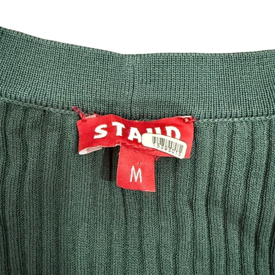 Staud STAUD Pine Forest Shoko Dress in Green, Size M Size M / US 6-8 / IT 42-44 - 6 Thumbnail