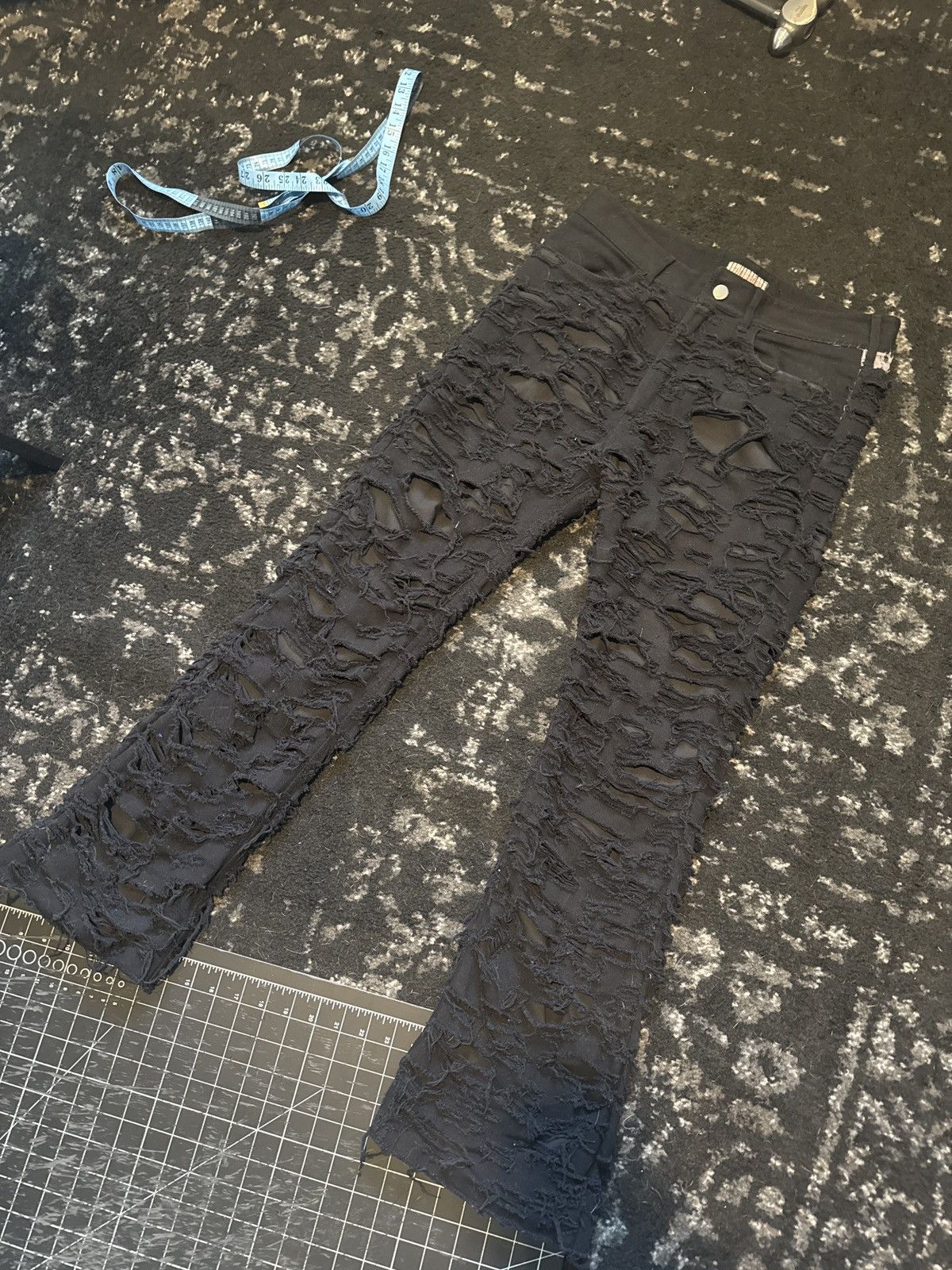 Designer Distressed The/Order Denim Size US 32 / EU 48 - 1 Thumbnail