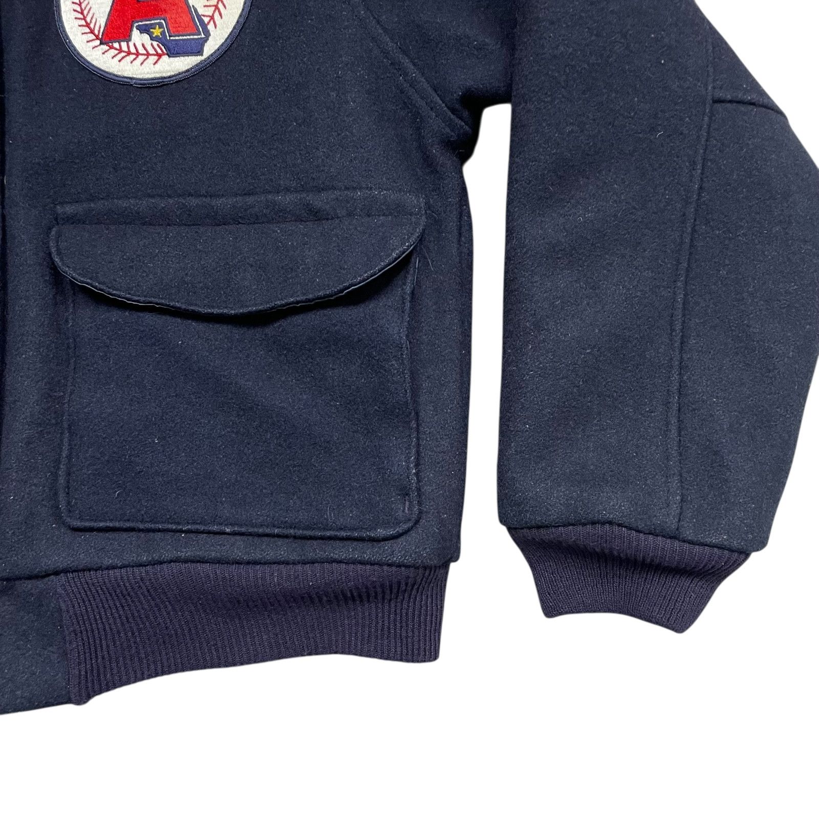 MLB VTG 90s CALIFORNIA ANGELS CHALK LINE WOOL VARSITY JACKET Size US L / EU 52-54 / 3 - 5 Thumbnail