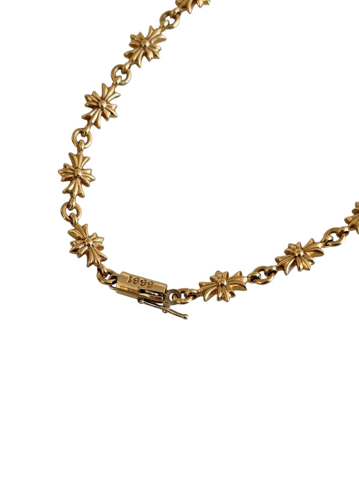 Chrome Hearts Chrome Hearts 24” ‘Tiny E’ 22k Gold Necklace Size ONE SIZE - 3 Thumbnail
