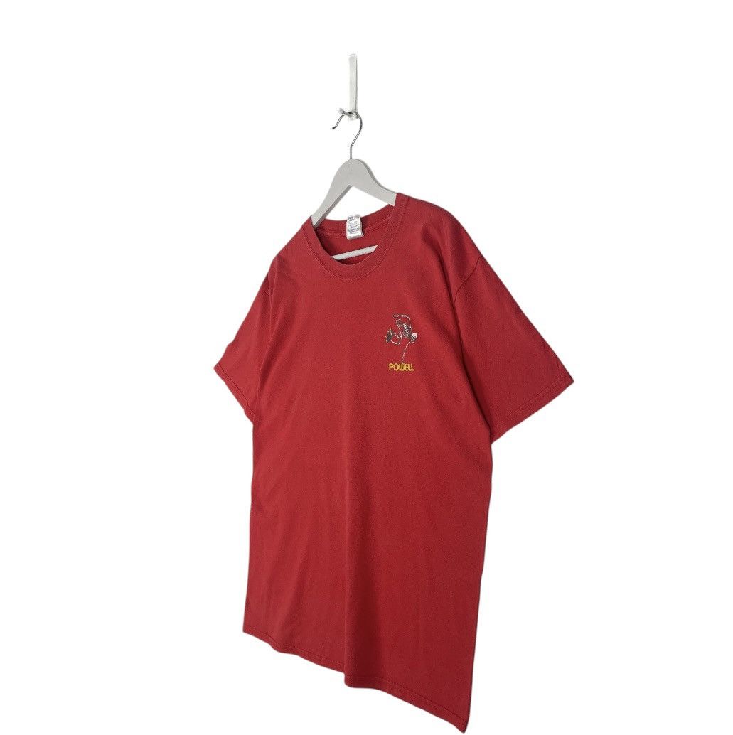 Designer × Vintage vintage T-shirt Powell Peralta × Streetwear - red Size US M / EU 48-50 / 2 - 2 Thumbnail