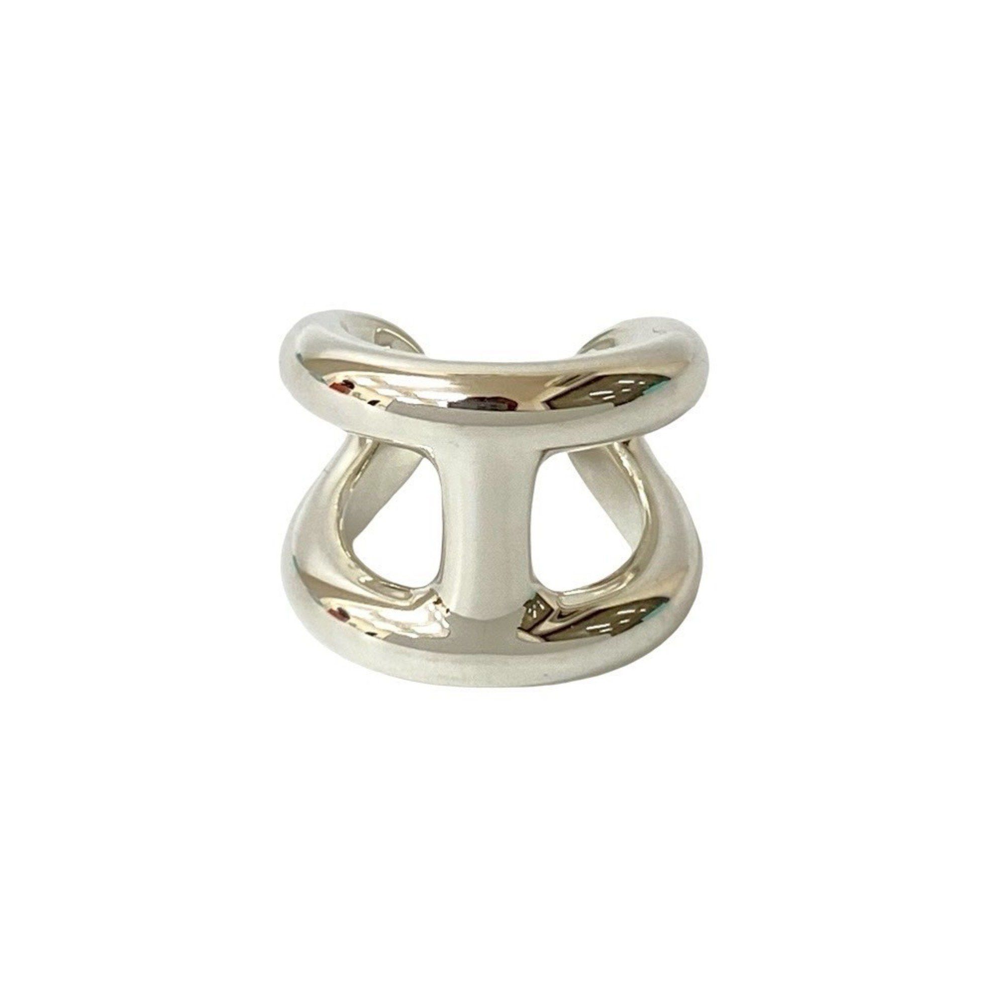 Hermes HERMES Osmos GM Silver 925 Ring, Accessory for Men and Women, Silver, 82536 Size ONE SIZE - 1 Thumbnail