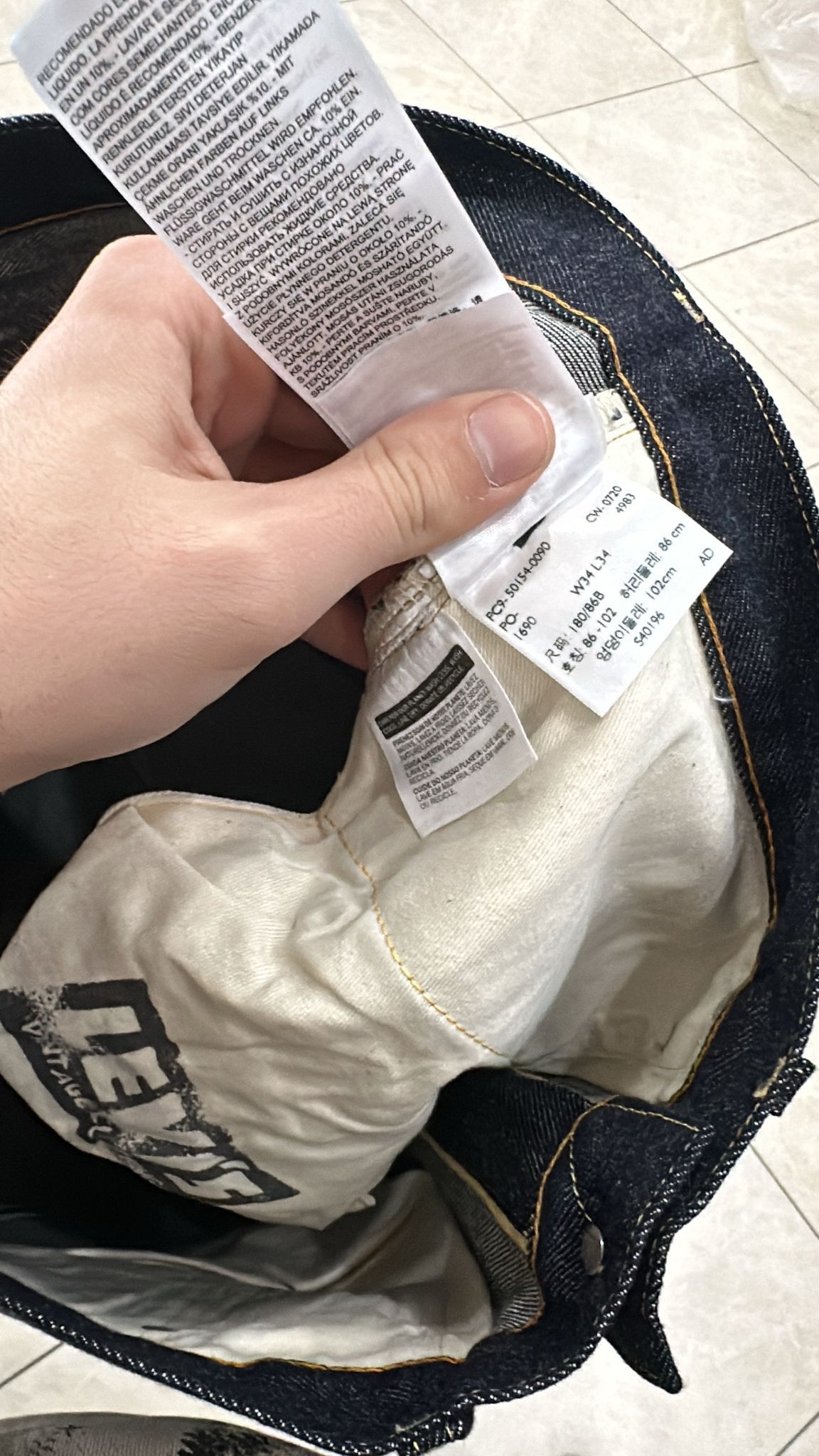 Levi's Vintage Clothing LVC Levi's Vintage Clothing 1954 501XX BigE Selvedge Jeans Size US 34 / EU 50 - 9 Thumbnail