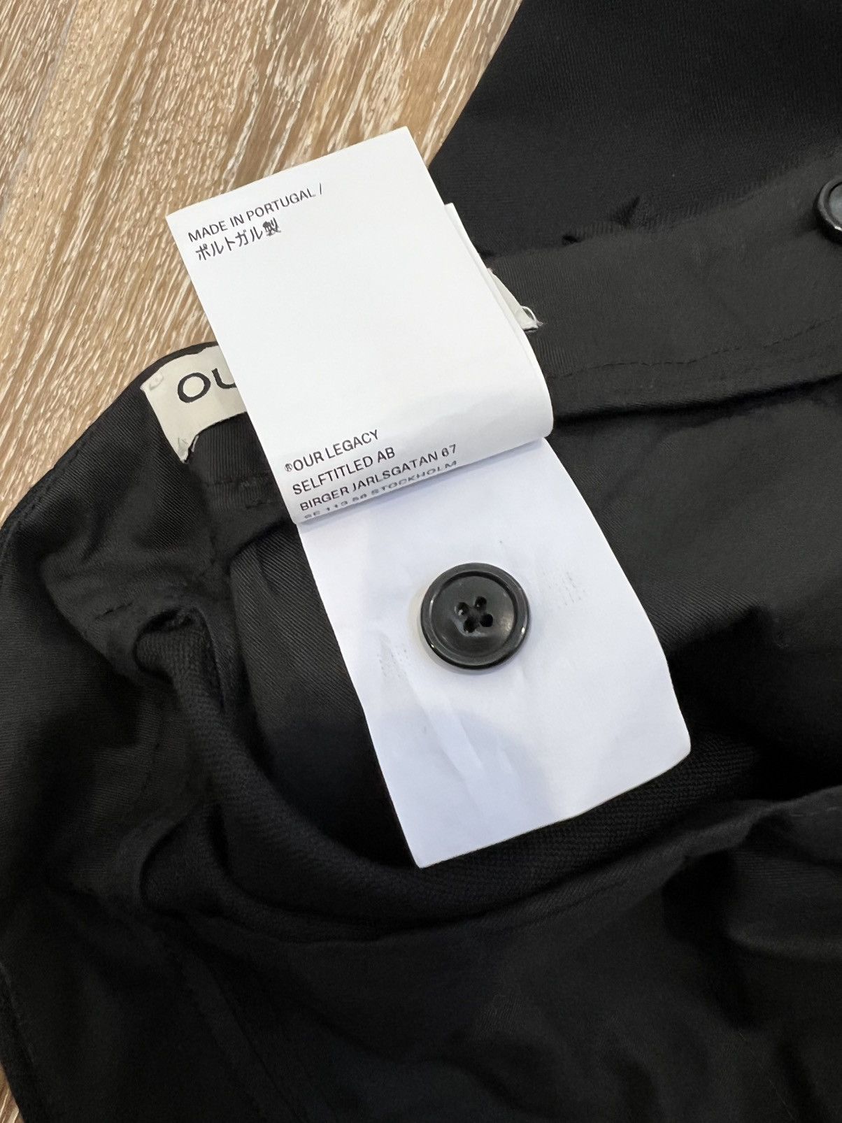 Our Legacy Our Legacy Borrowed Chino Trousers Size US 38 / EU 54 - 6 Thumbnail