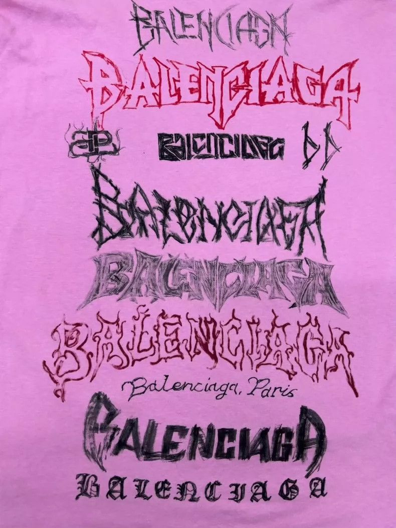 Balenciaga Balenciaga New Year Long Sleeve T-Shirt with Dragon Monogr Size US S / EU 44-46 / 1 - 3 Thumbnail