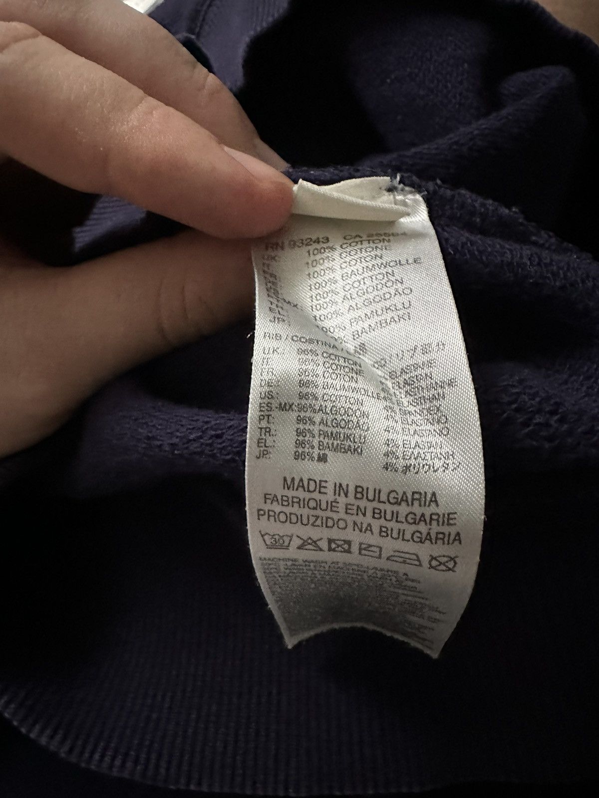 Diesel Diesel Vintage Blue Big Logo y2k sweatshirt hype Size US S / EU 44-46 / 1 - 6 Thumbnail