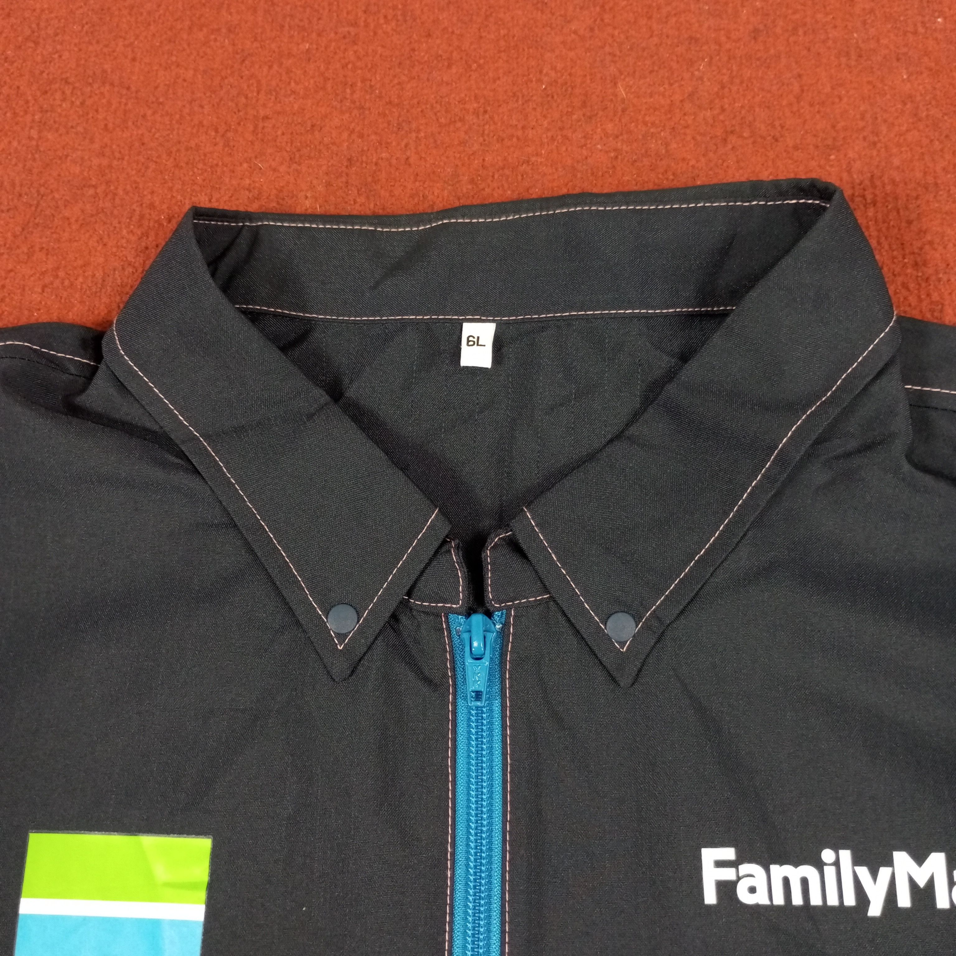 Japanese Brand × Vintage Family Mart Japanese Brand Workwear Uniform Jacket Size US XXL / EU 58 / 5 - 5 Thumbnail