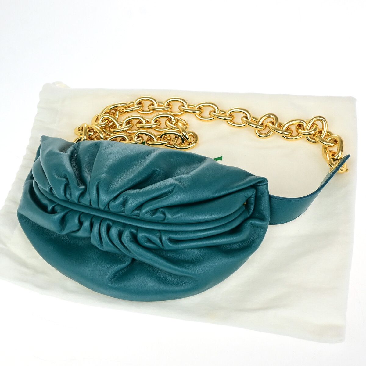 Bottega Veneta The Chain Pouch Leather