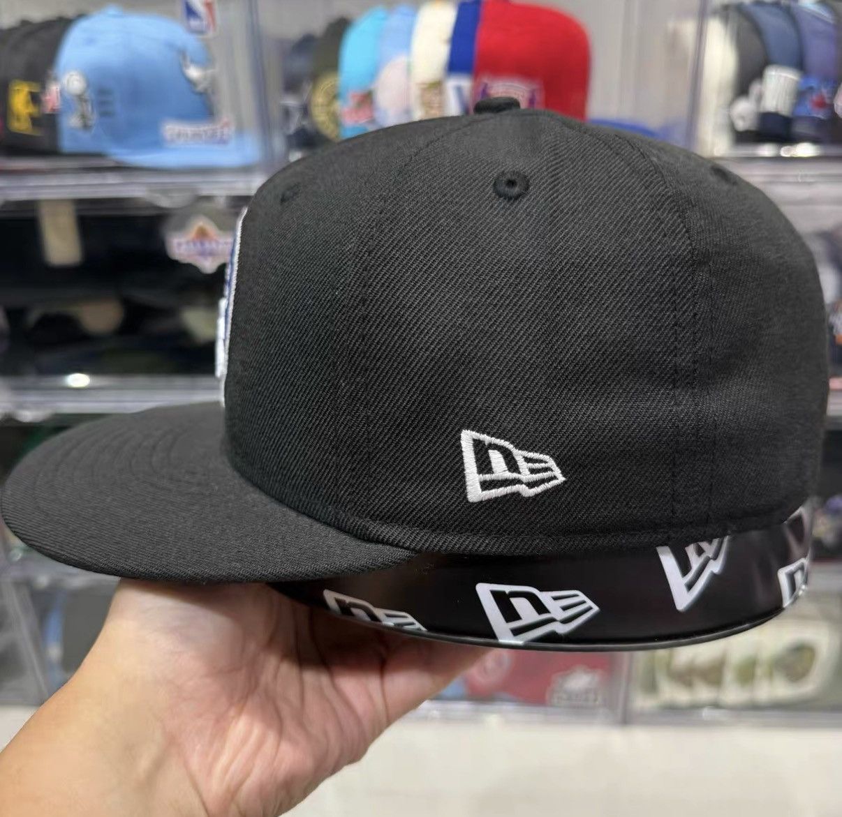 New Era New Era NBA New Jersey Nets Flat Brim Baseball Cap J32 Size ONE SIZE - 2 Thumbnail