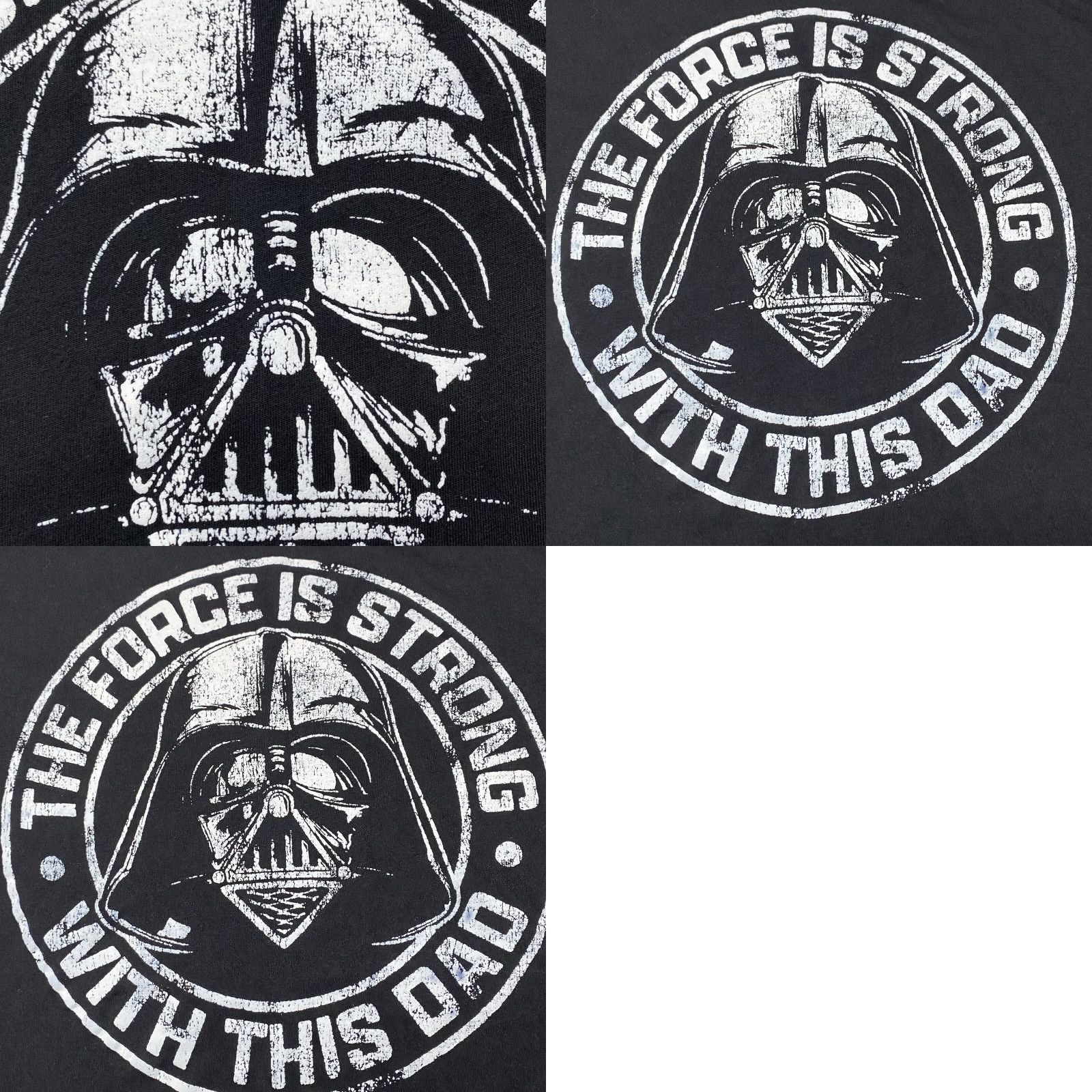 Mad Engine Star Wars Mad Engine Darth Vader T Shirt 2XL Men Black Graphic Tee Dad Crew Neck Short Sleeve T-Shirt Big & Tall Star Wars Theme Mens Clothing Size US XXL / EU 58 / 5 - 9 Thumbnail