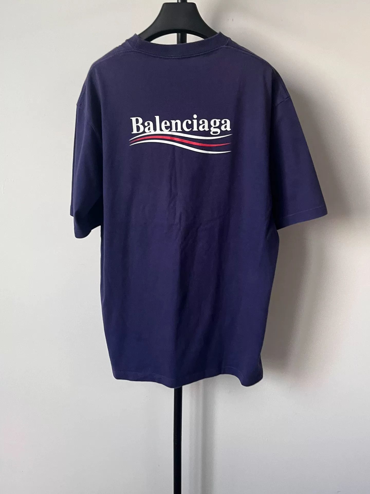 Balenciaga Balenciaga Logo Short Sleeve T-Shirt Size US XS / EU 42 / 0 - 1 Thumbnail