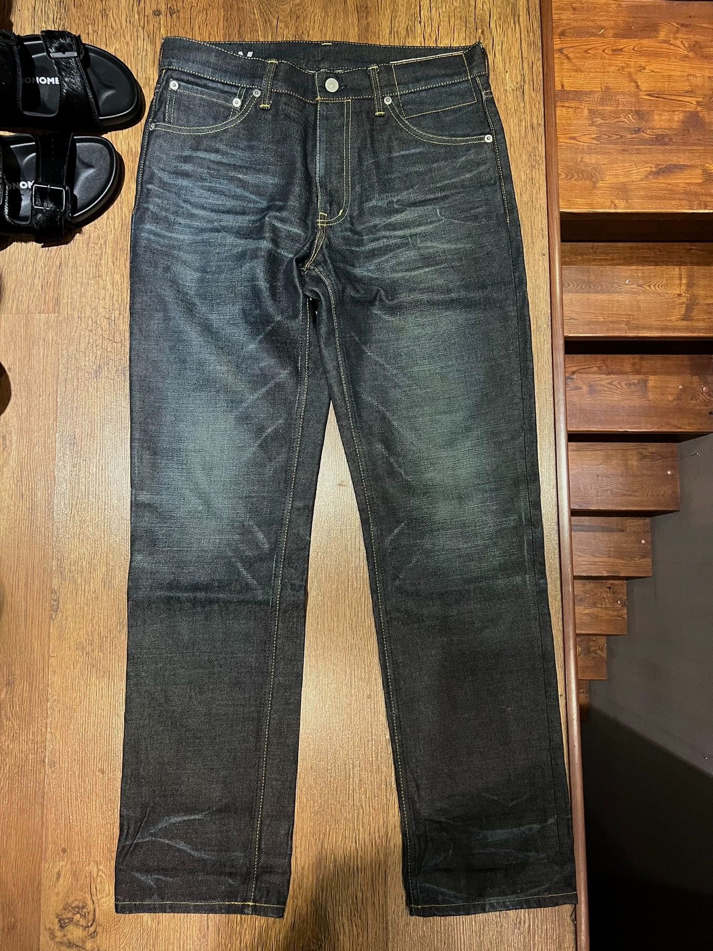 Visvim VISVIM SOACIL SCULPTU Jeans 03 Slim cut straight Size US 32 / EU 48 - 1 Thumbnail