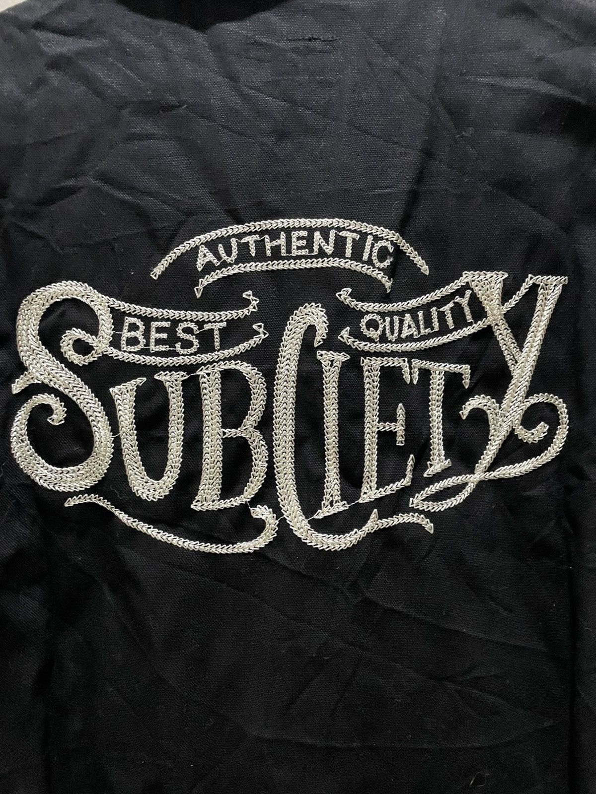 Japanese Brand Japanese Streetwear Subciety Motamerica Jacket Embroidery XL Size US L / EU 52-54 / 3 - 11 Thumbnail