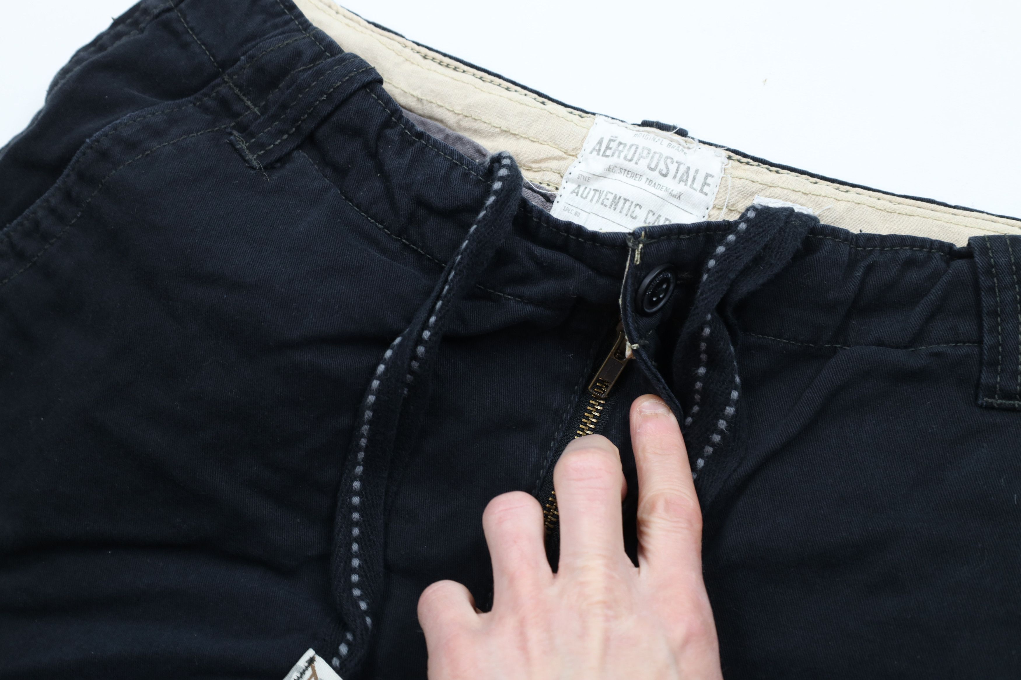 Aeropostale × Vintage Vintage Y2K Aeropostale Heavyweight Cargo Shorts Cotton Size US 34 / EU 50 - 5 Thumbnail