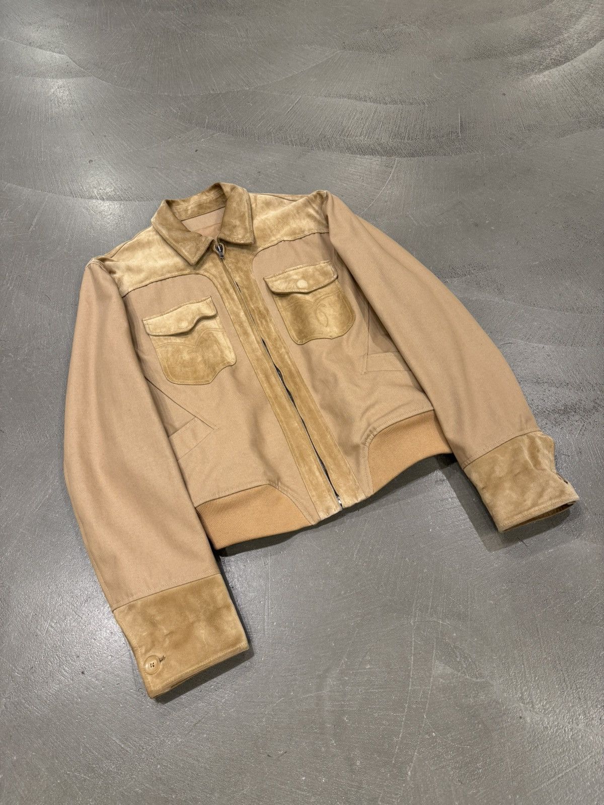 Gucci S/S2004 Gucci Tom Ford runway western suede leather jacket Size US L / EU 52-54 / 3 - 3 Thumbnail