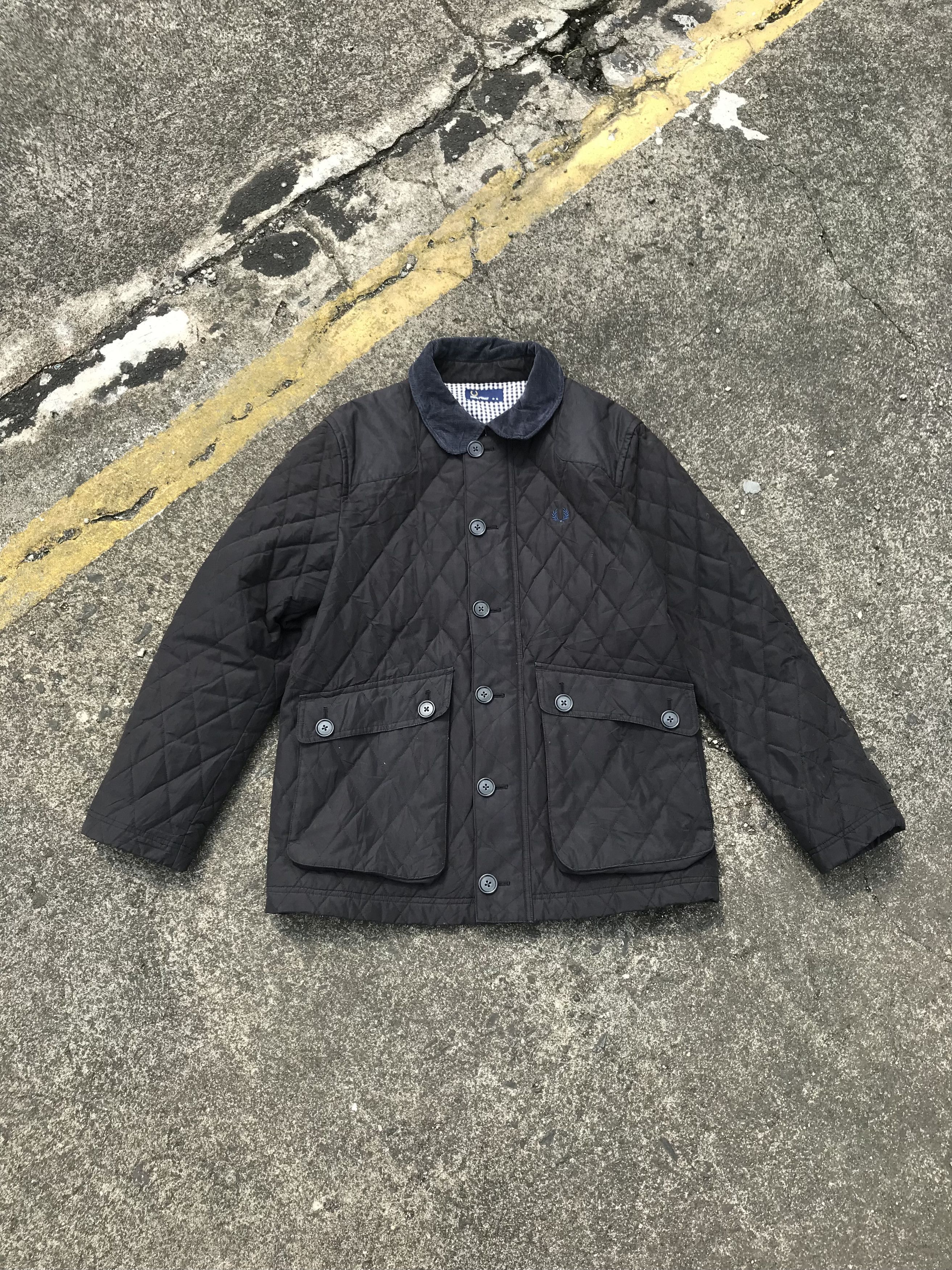 Fred perry quilted jacket