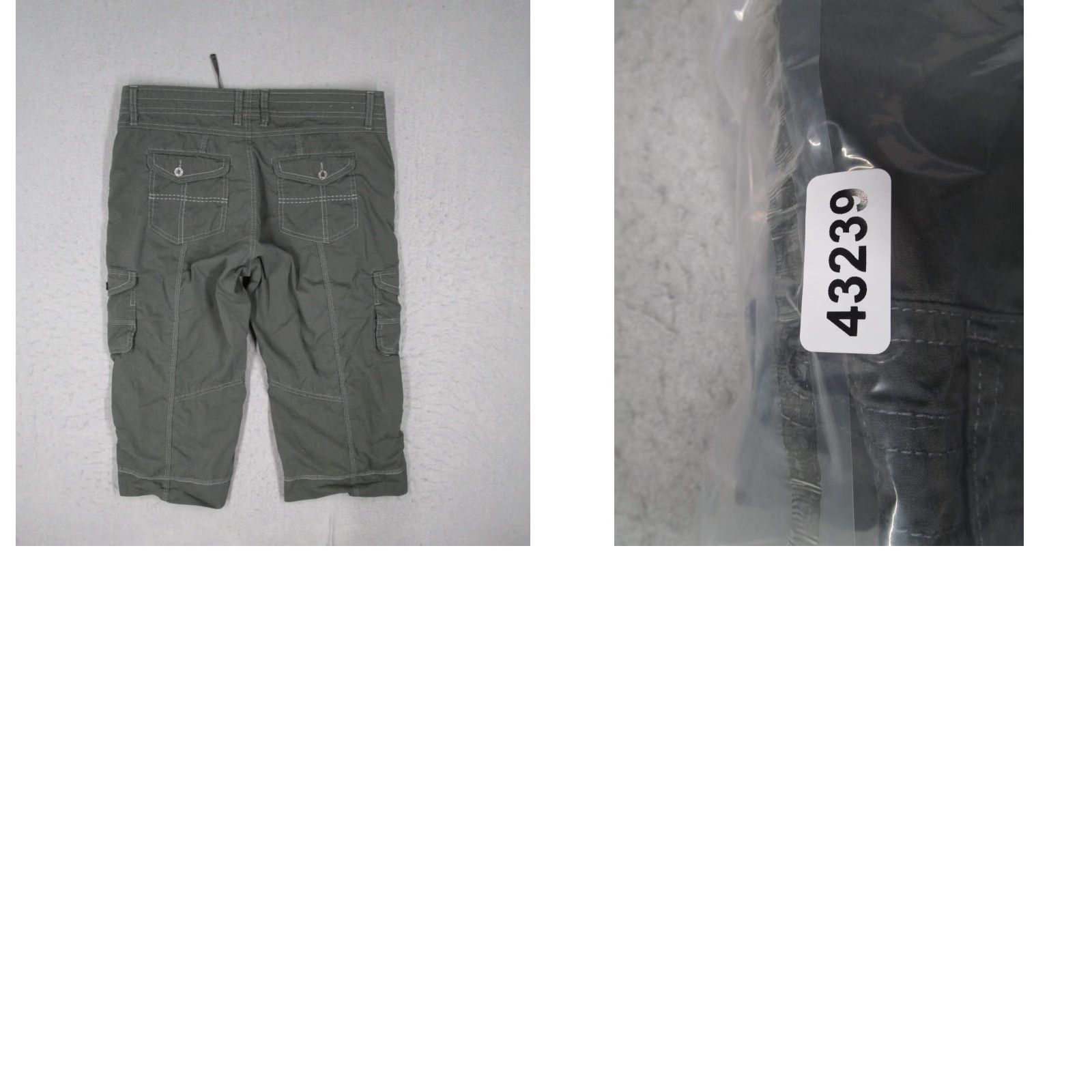Vintage VINTAGE Kuhl Women's Cargo Capris Pants Size 10 Green Cotton Nylon Utility Hike Workwear Size 32" / US 10 / IT 46 - 8 Thumbnail