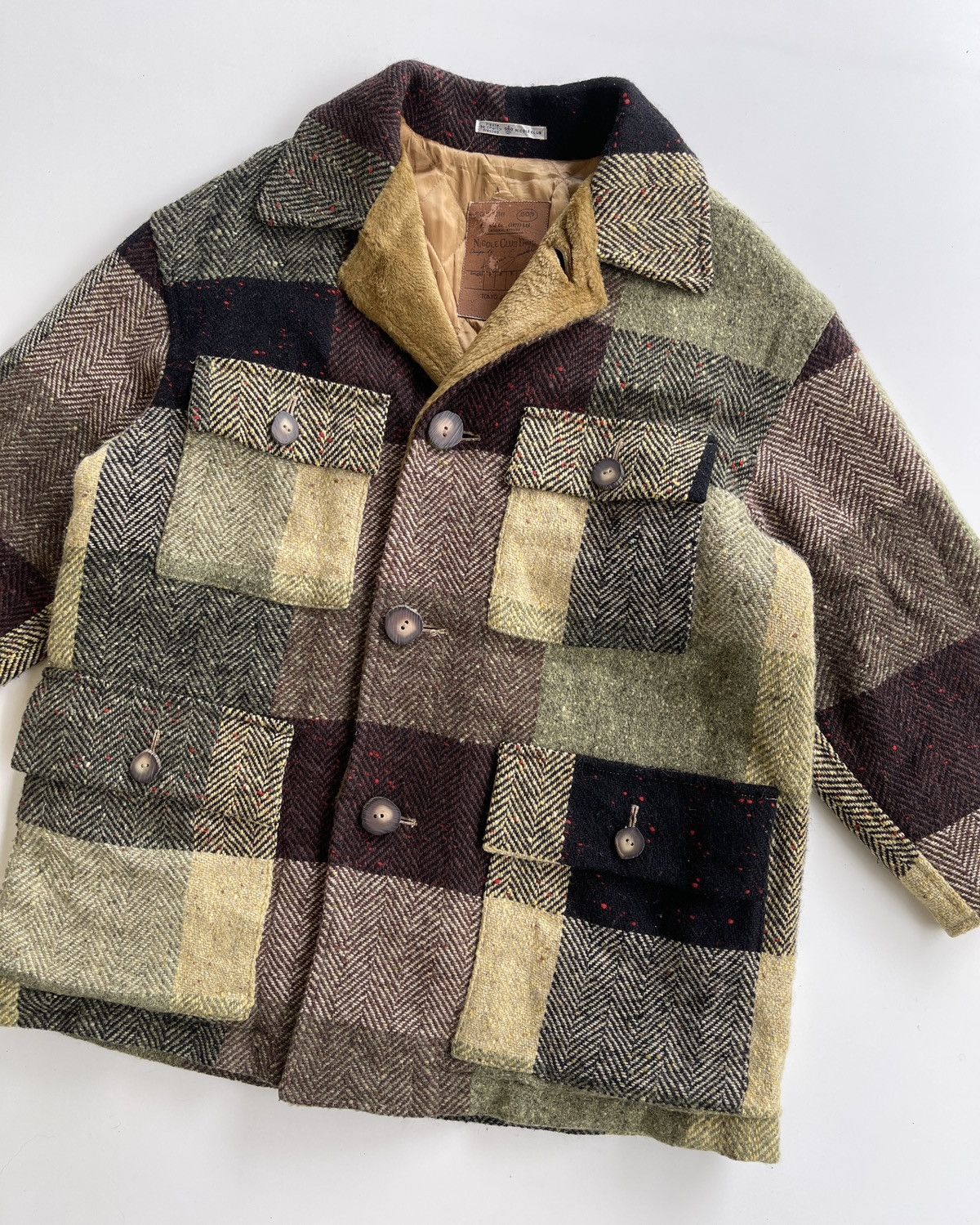 Nicole Club RARE! Nicole Club X Kagumi Sasaki Patchwork Quilted Jacket Size US L / EU 52-54 / 3 - 6 Thumbnail