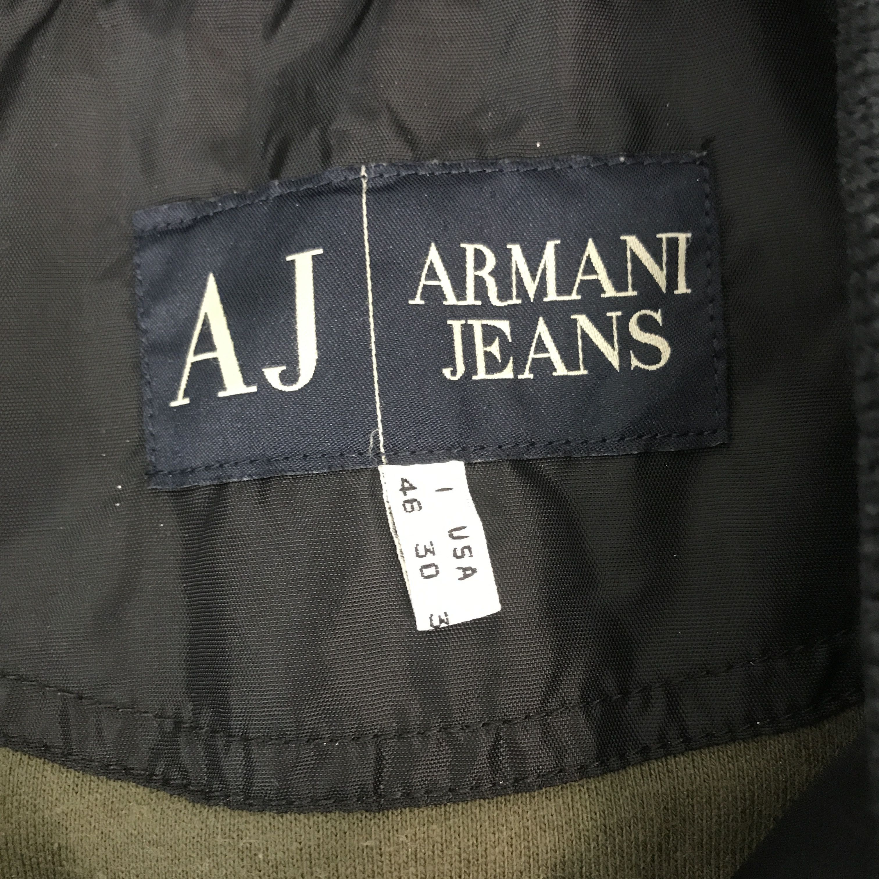 Armani × Vintage Vintage Armani Jeans puffer Jacket Size US L / EU 52-54 / 3 - 9 Thumbnail